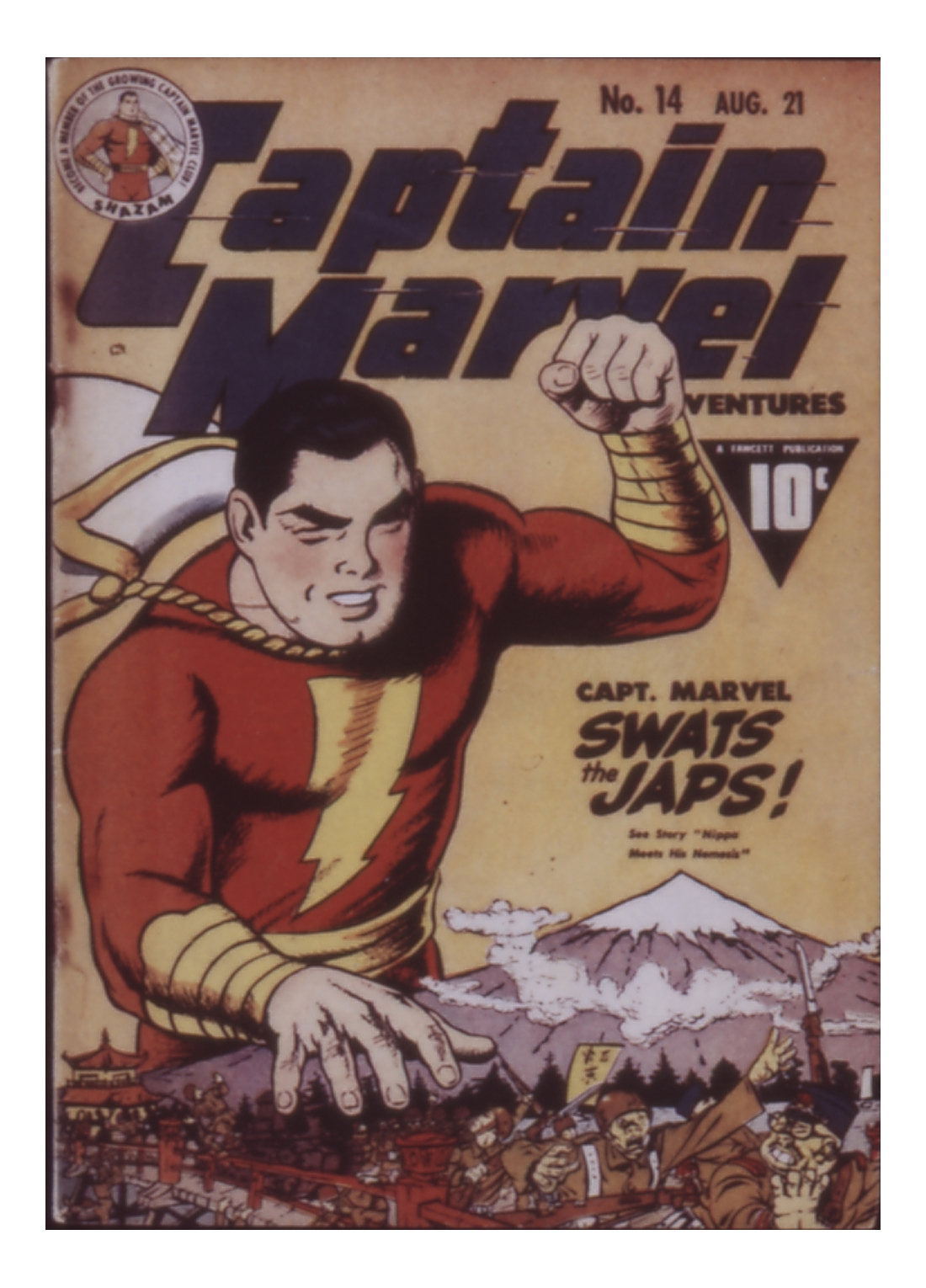 Read online Captain Marvel Adventures comic -  Issue #14 - 1