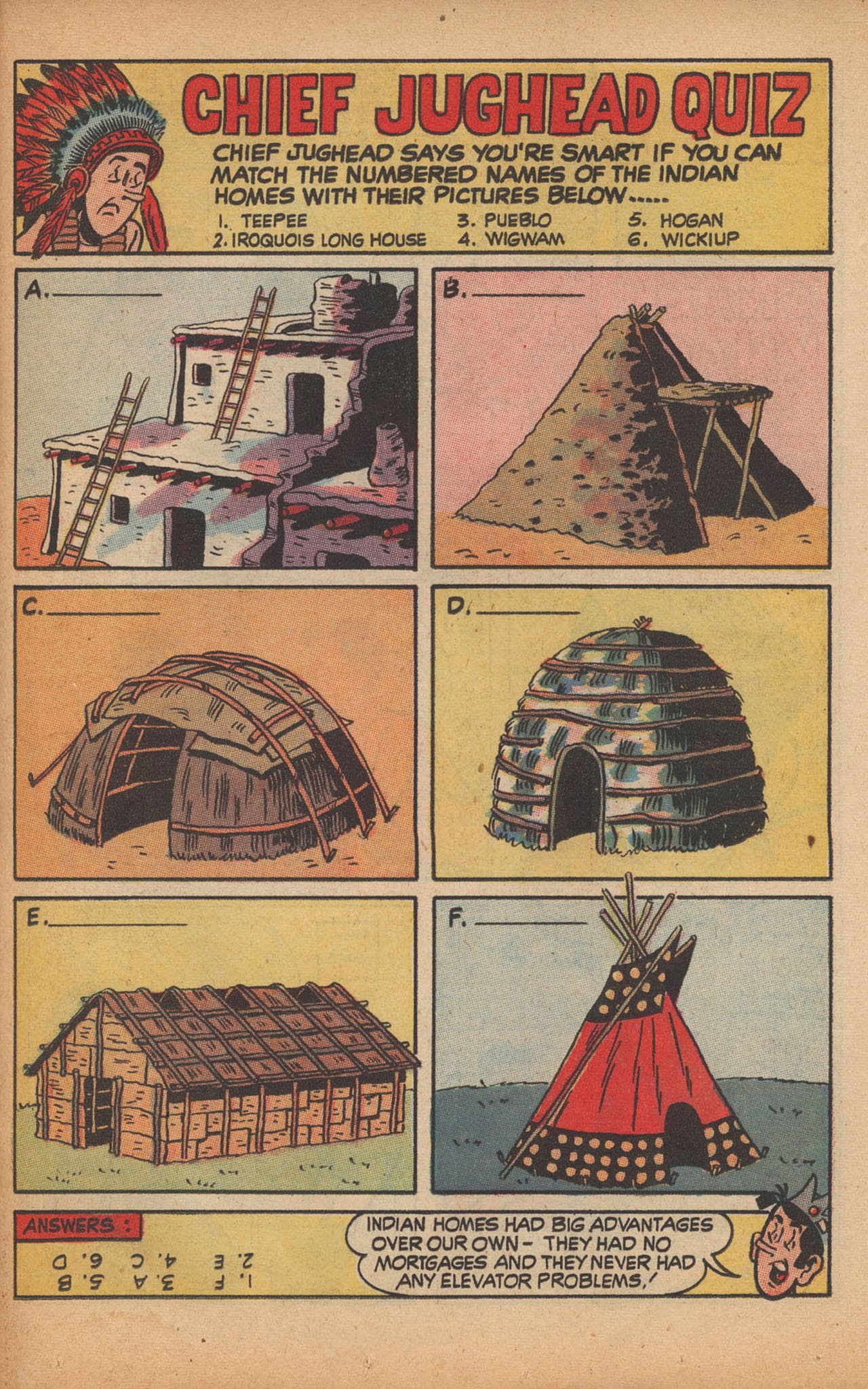 Read online Jughead's Jokes comic -  Issue #24 - 39