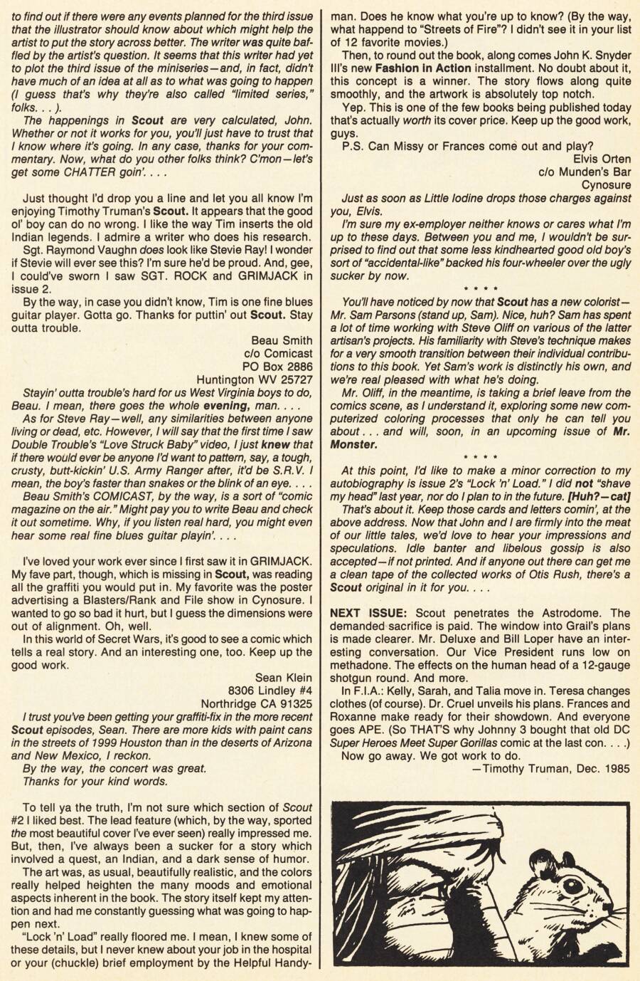 Read online Scout comic -  Issue #4 - 31