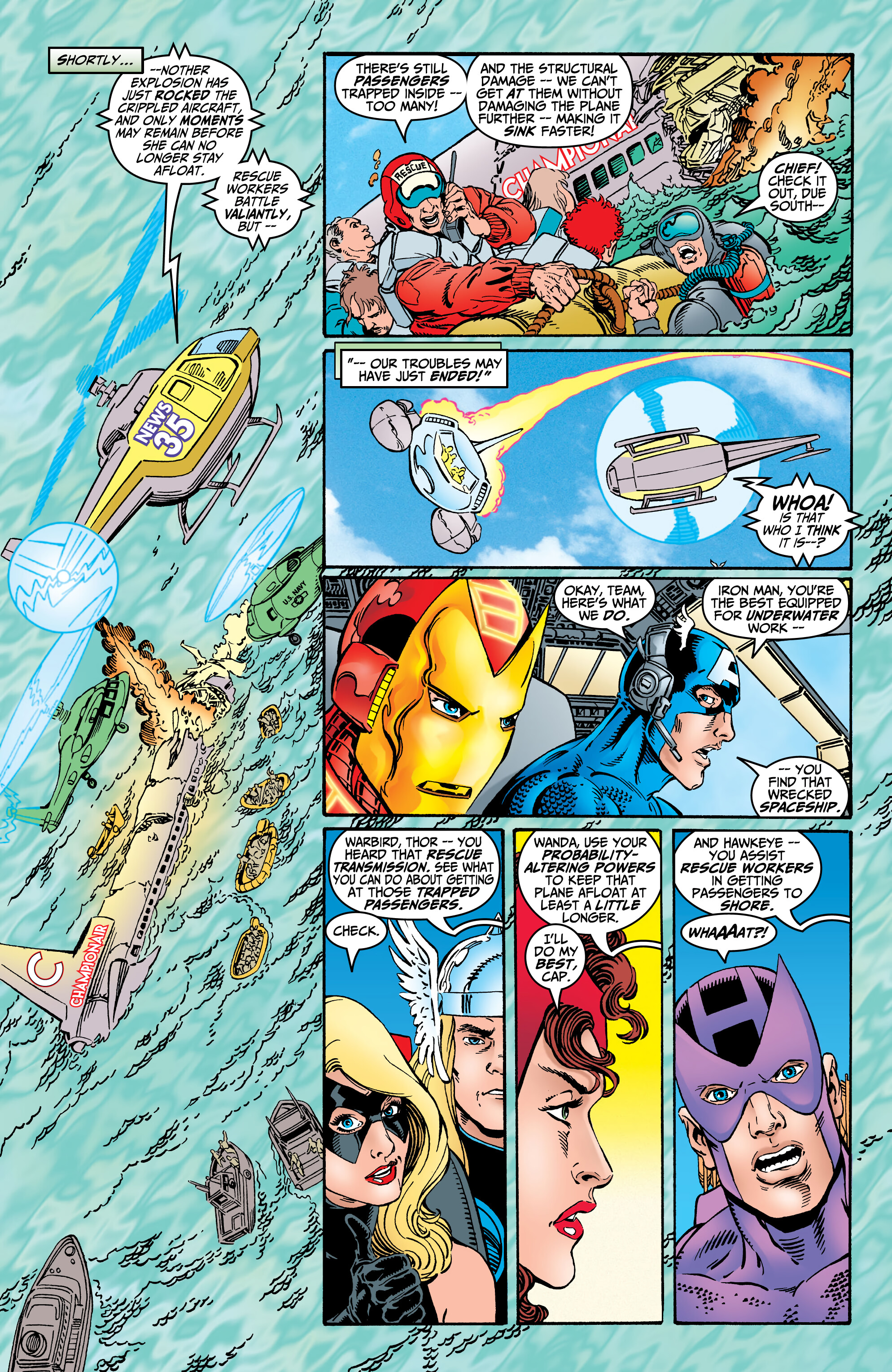 Read online Avengers By Kurt Busiek & George Perez Omnibus comic -  Issue # TPB (Part 2) - 22