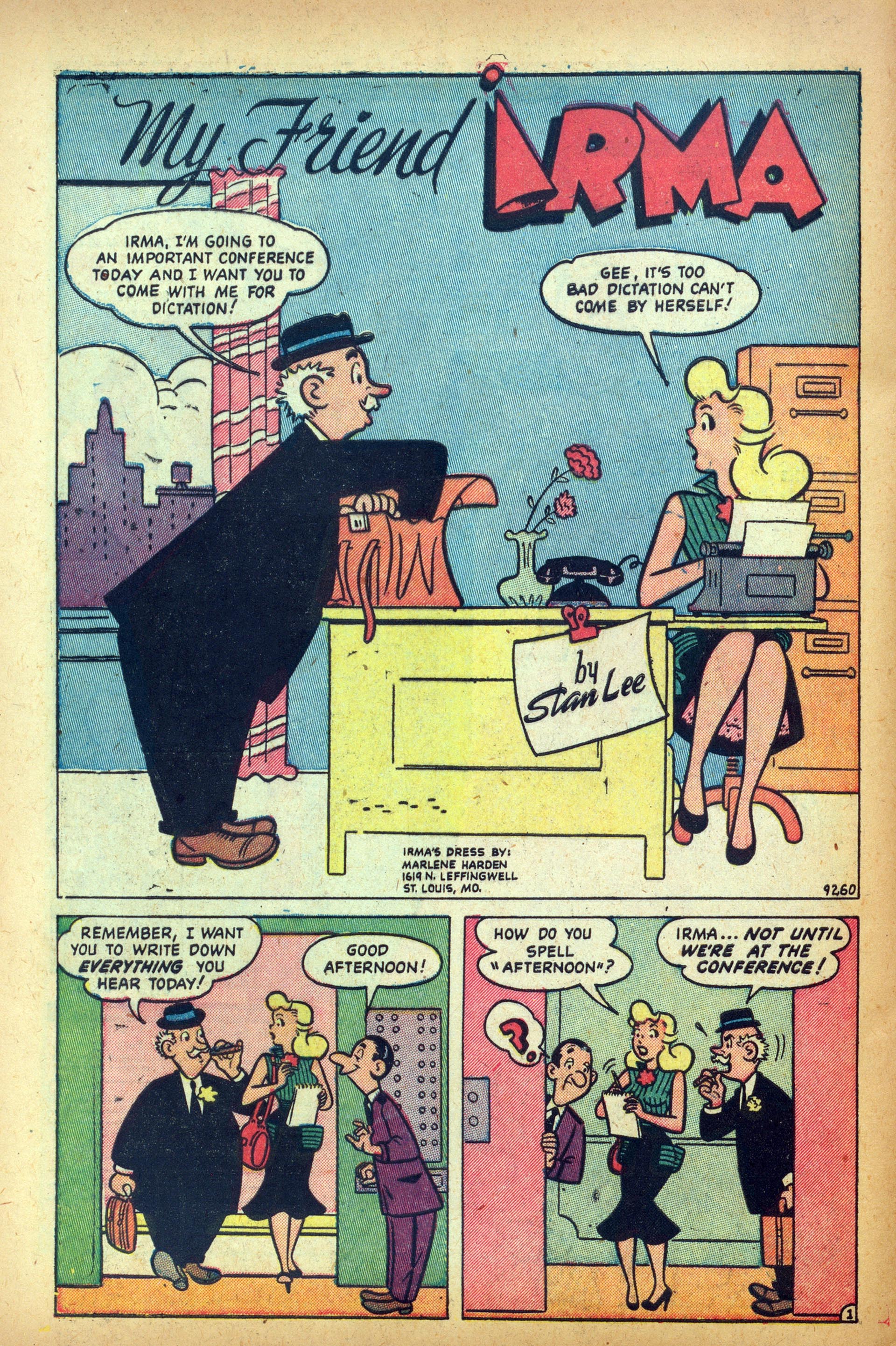 Read online My Friend Irma comic -  Issue #13 - 28