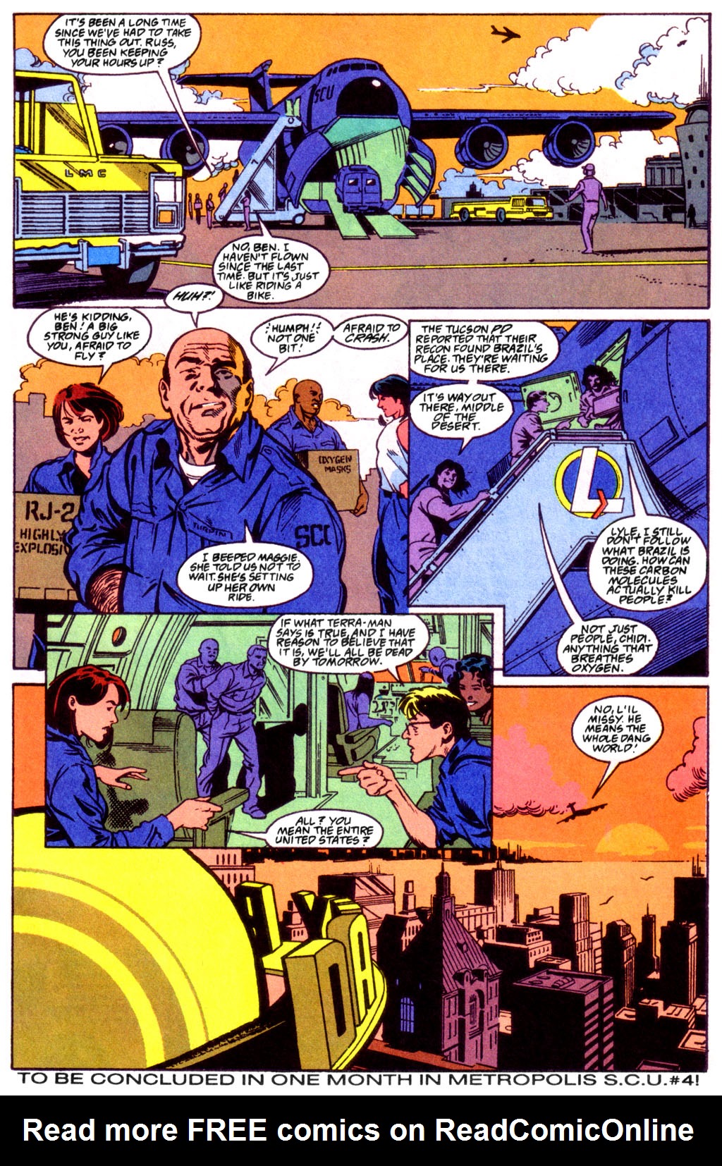 Read online Metropolis S.C.U. comic -  Issue #3 - 21