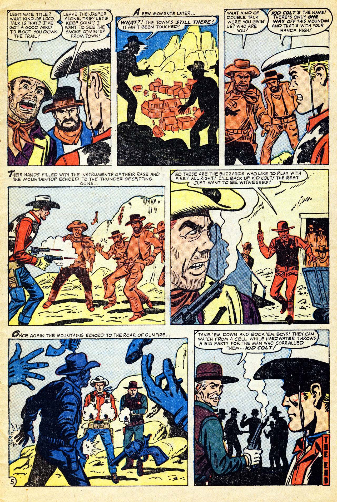 Read online Kid Colt Outlaw comic -  Issue #71 - 7