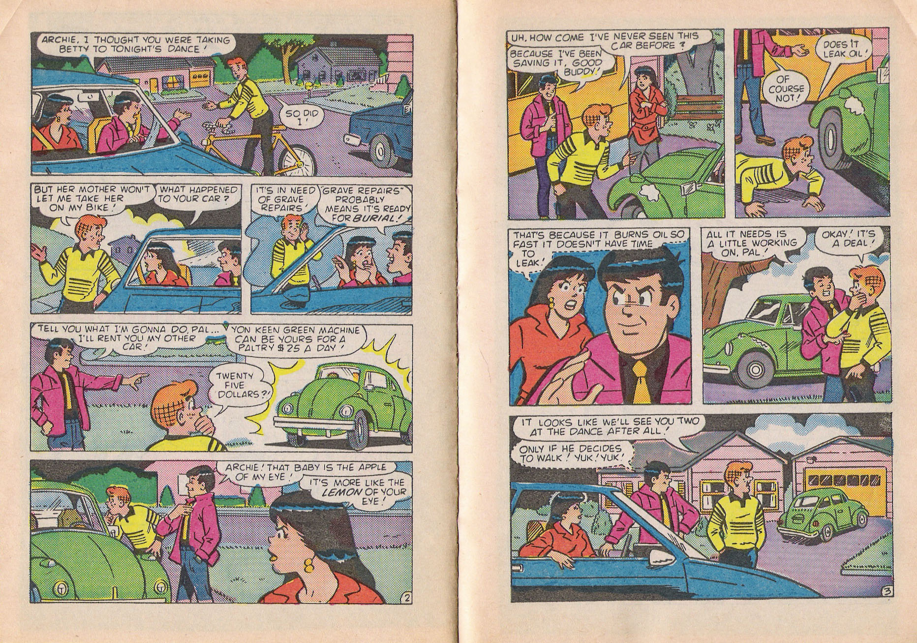 Read online Archie Digest Magazine comic -  Issue #96 - 3