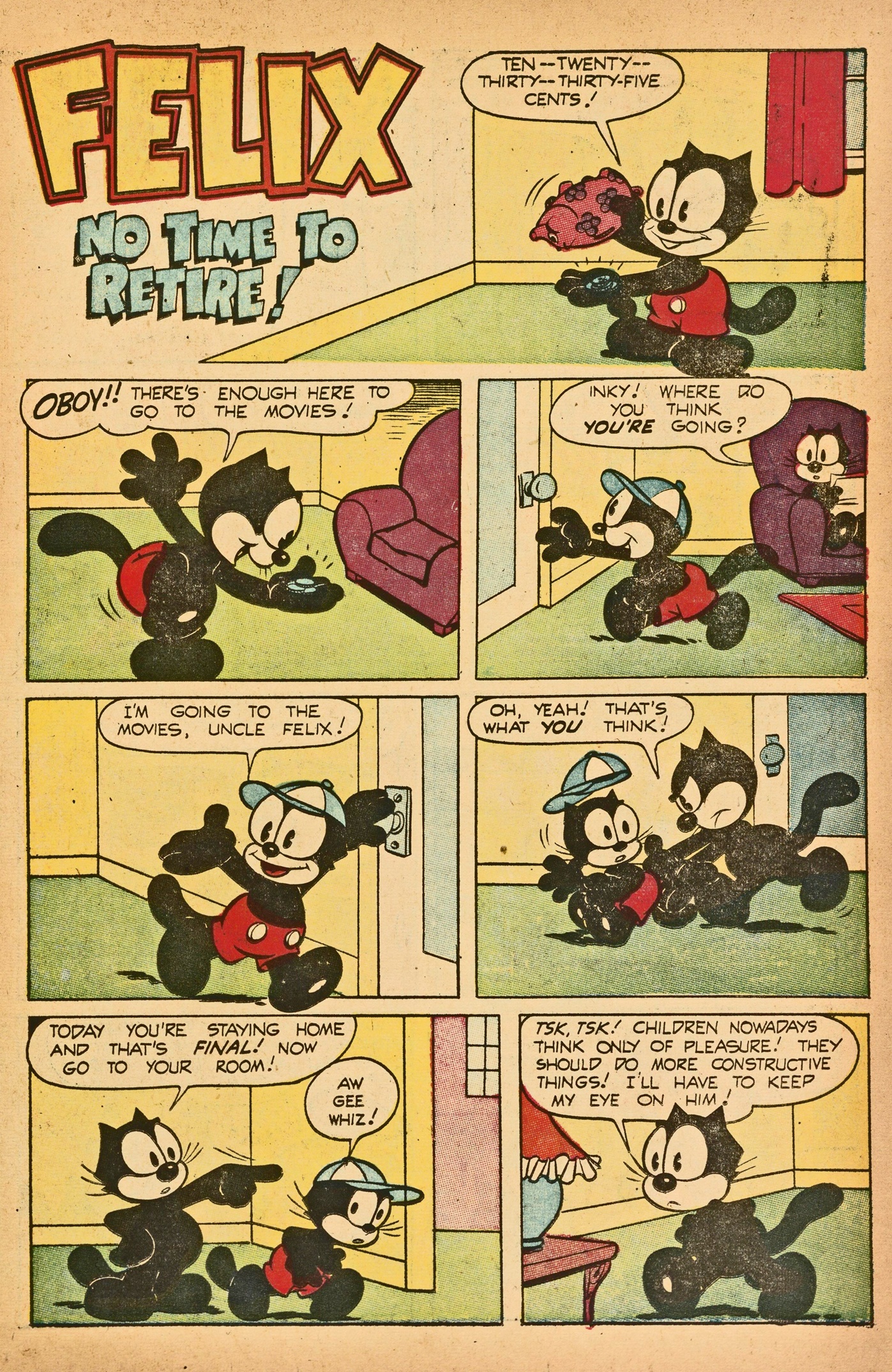 Read online Felix the Cat (1951) comic -  Issue #57 - 13