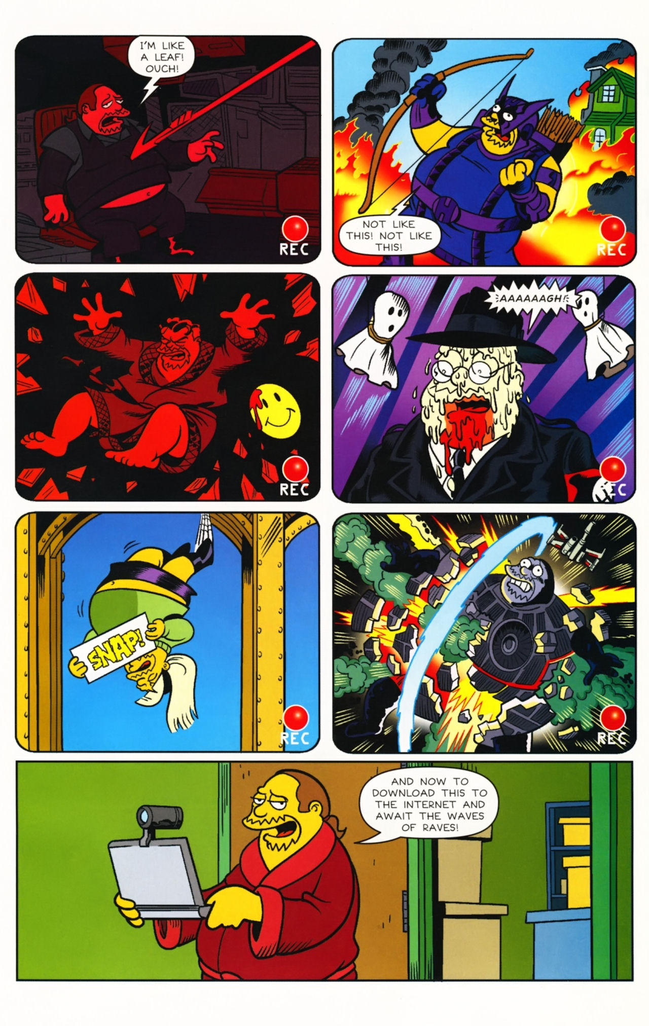 Read online Bongo Comics Presents Simpsons Super Spectacular comic -  Issue #11 - 33
