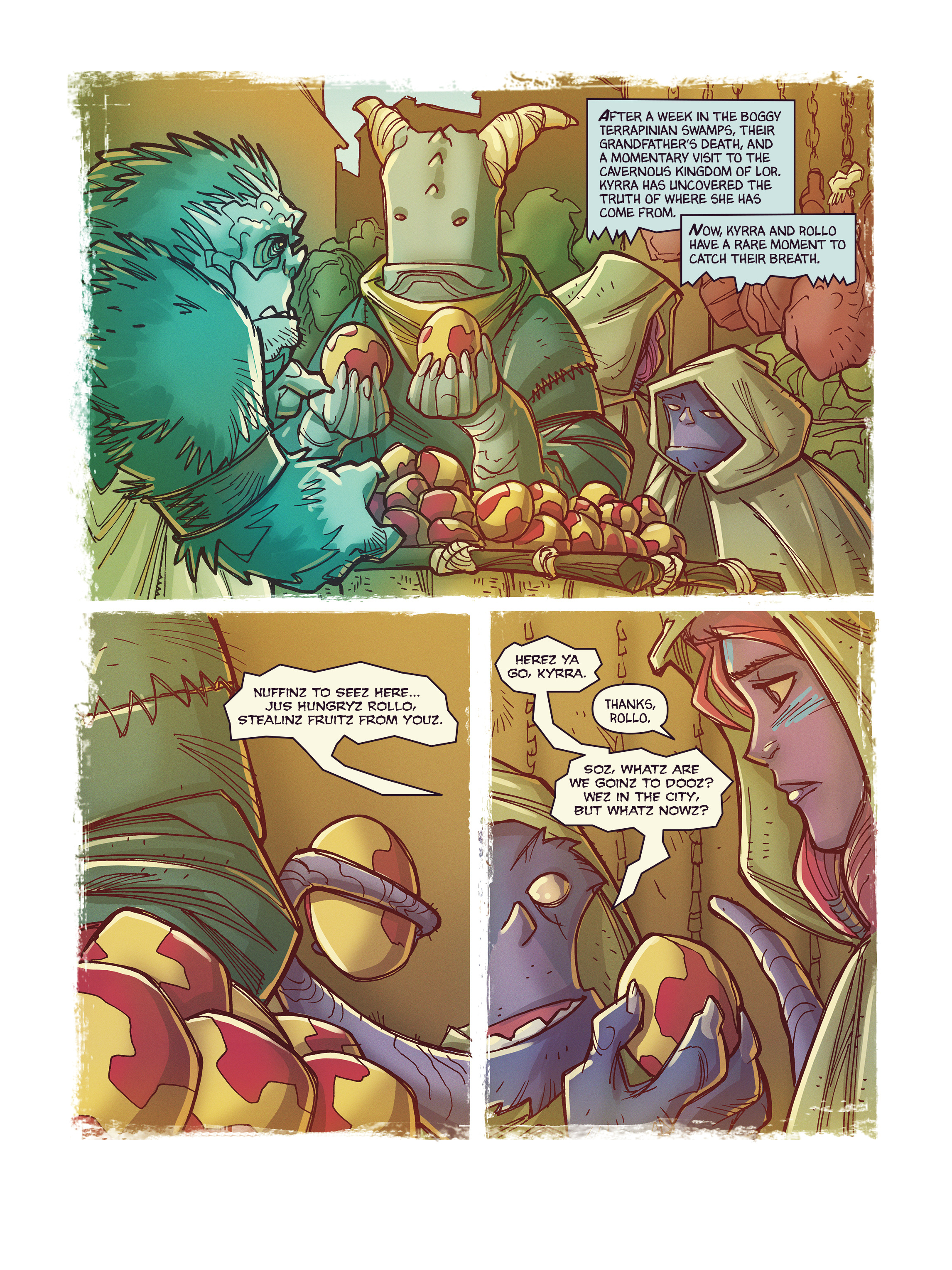 Read online Kyrra: Alien Jungle Girl comic -  Issue #8 - 5