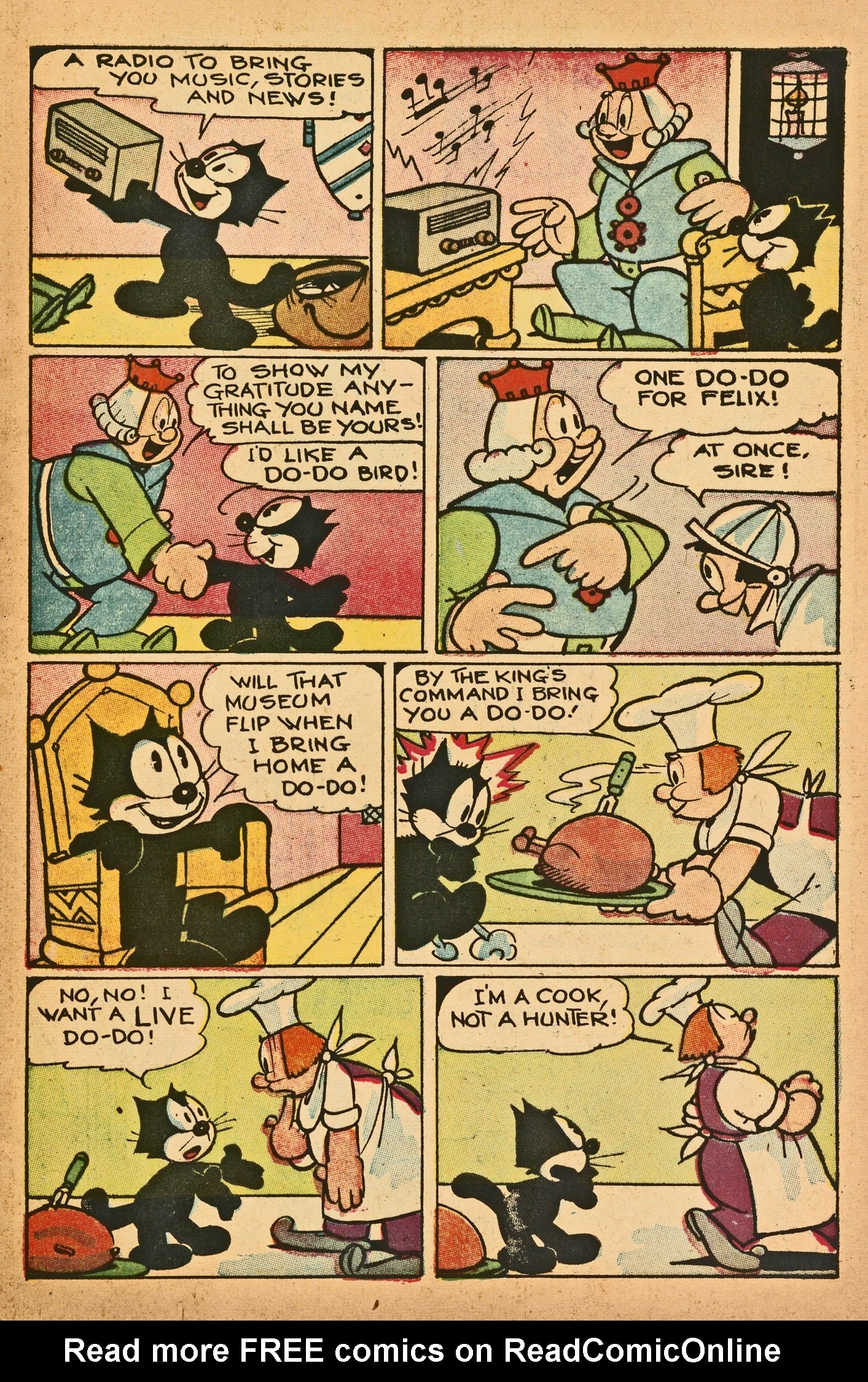 Read online Felix the Cat (1951) comic -  Issue #57 - 9