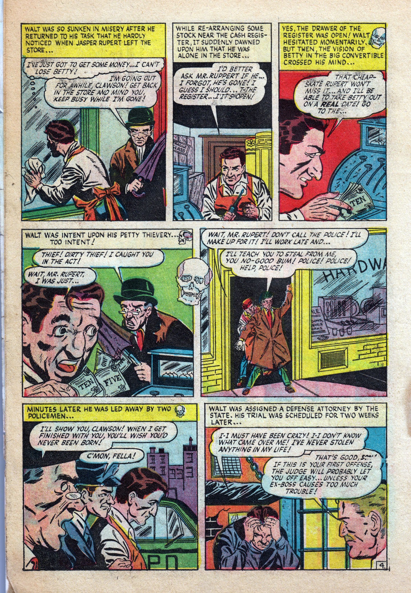 Read online Fight Against Crime comic -  Issue #10 - 6