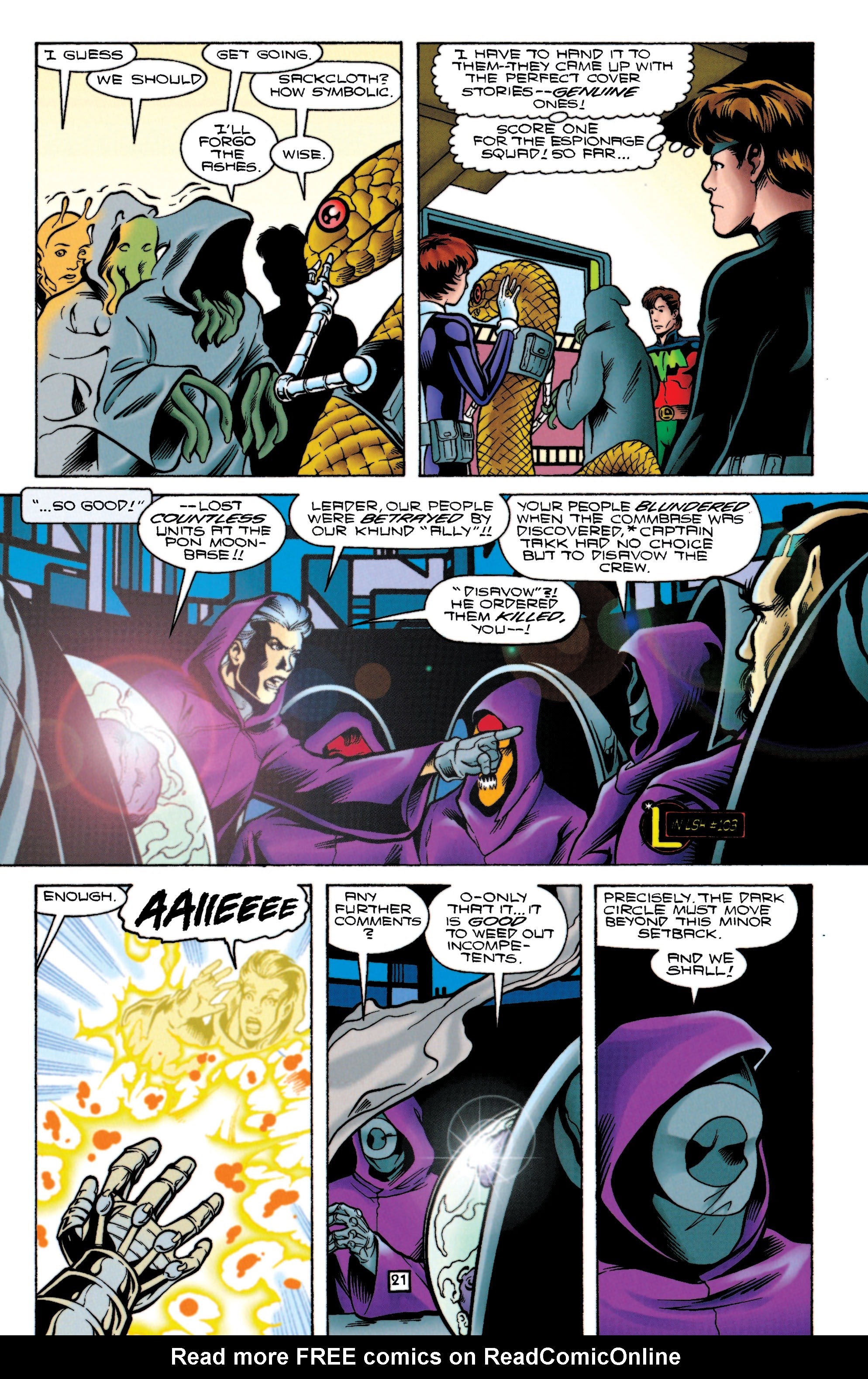 Read online Legionnaires comic -  Issue #60 - 21