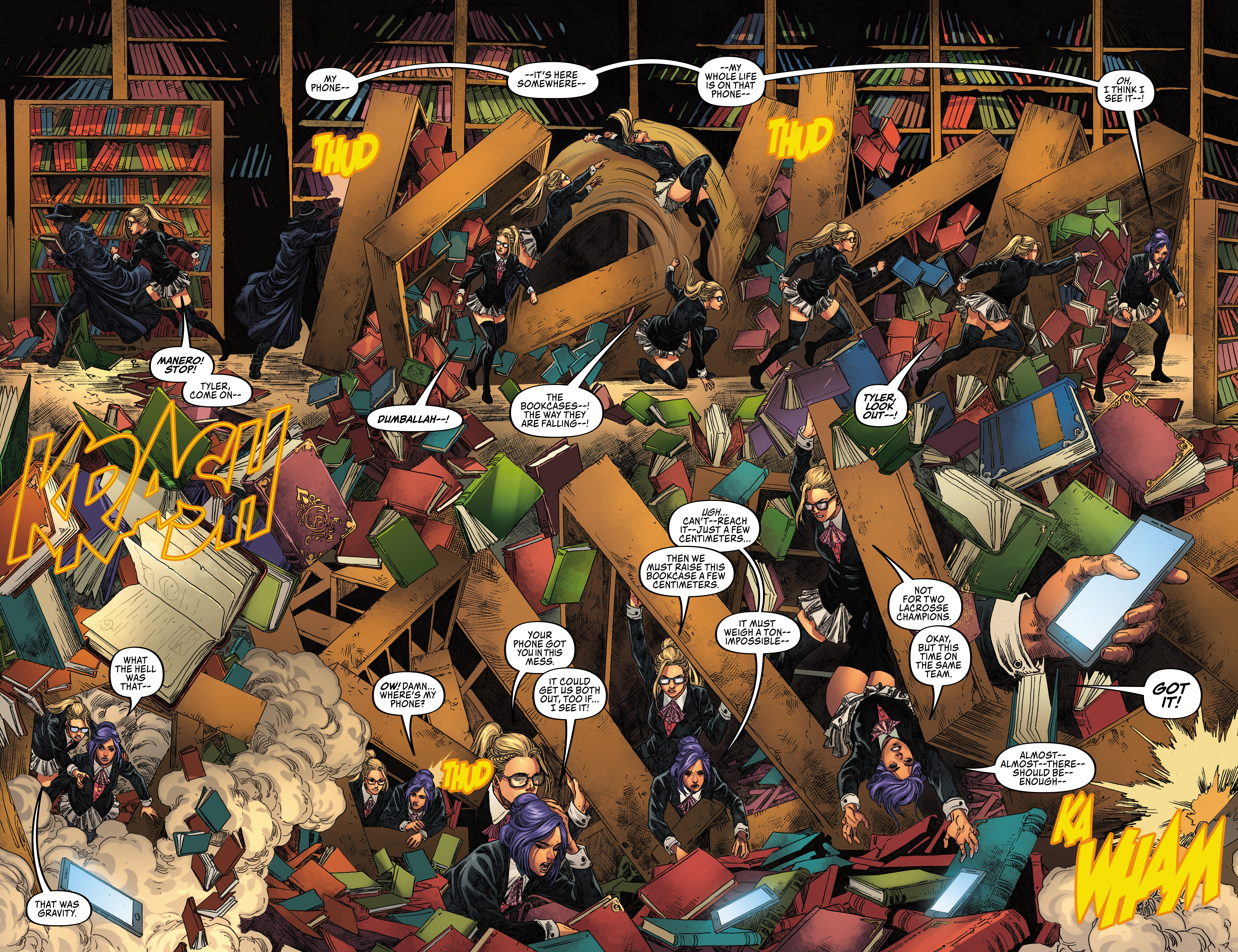 Read online Sheena Queen of the Jungle: Fatal Exams comic -  Issue #3 - 19