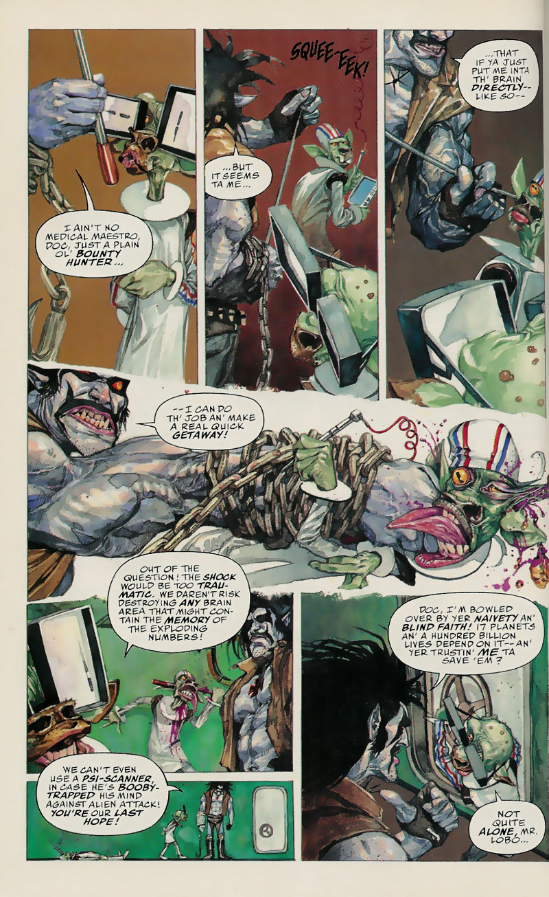 Read online Lobo: Fragtastic Voyage comic -  Issue # Full - 9