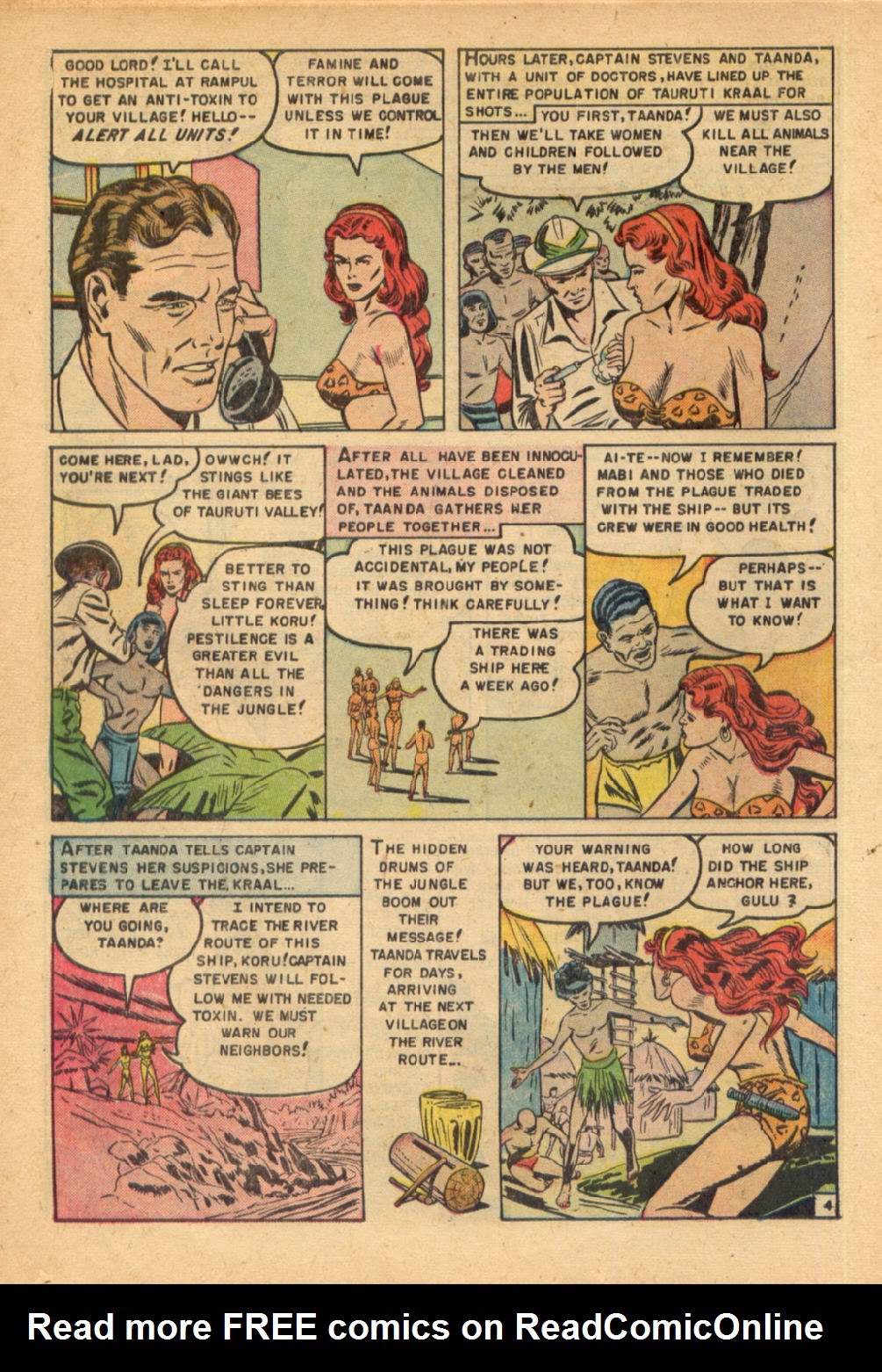 Read online Taanda White Princess of the Jungle comic -  Issue #3 - 14