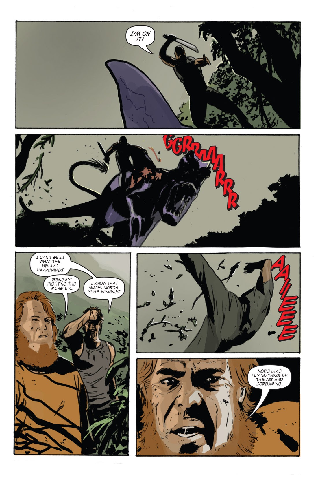 Read online X Isle comic -  Issue #4 - 7