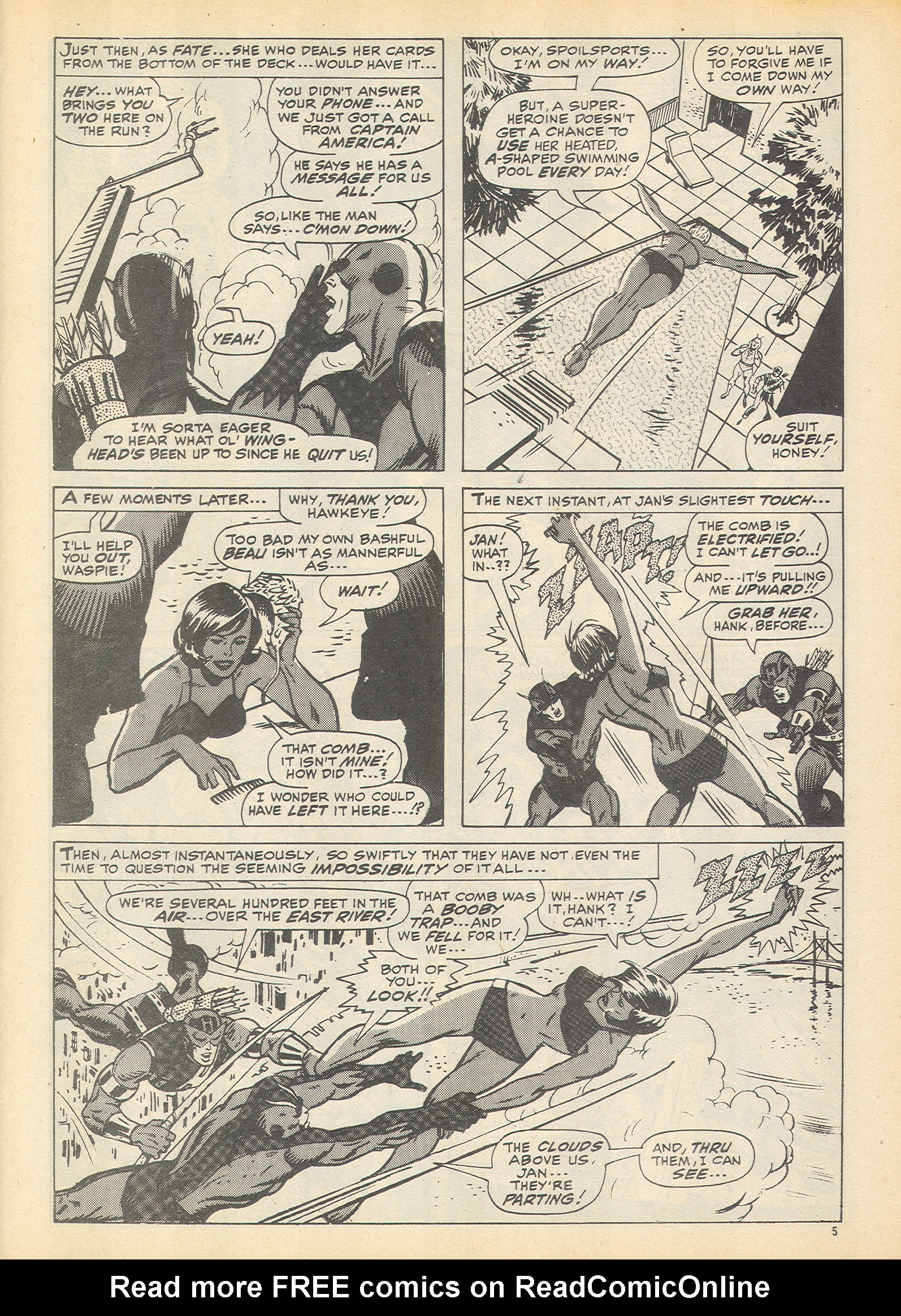 Read online The Avengers (1973) comic -  Issue #68 - 5