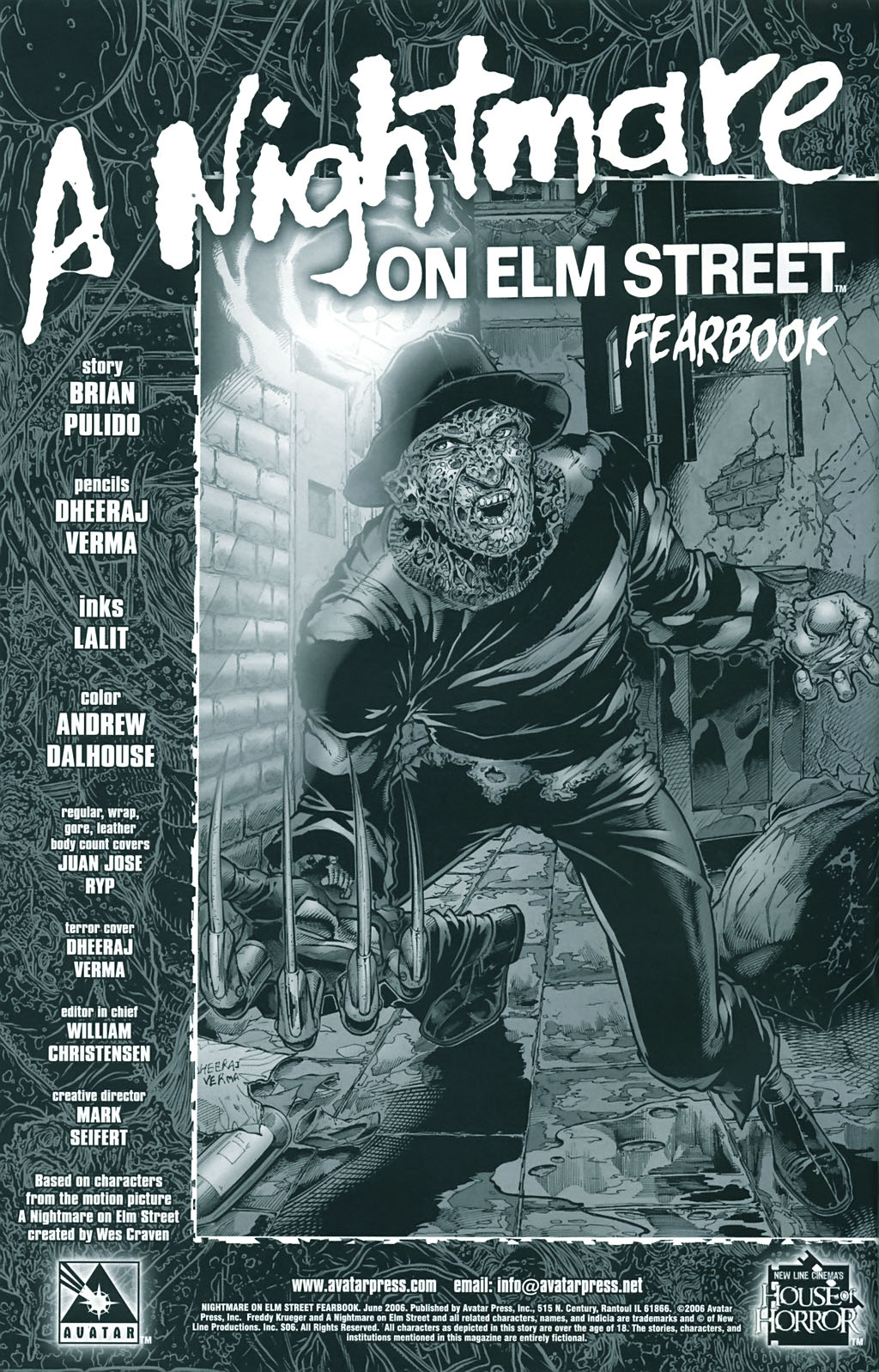 Read online A Nightmare On Elm Street Fearbook comic -  Issue # Full - 7