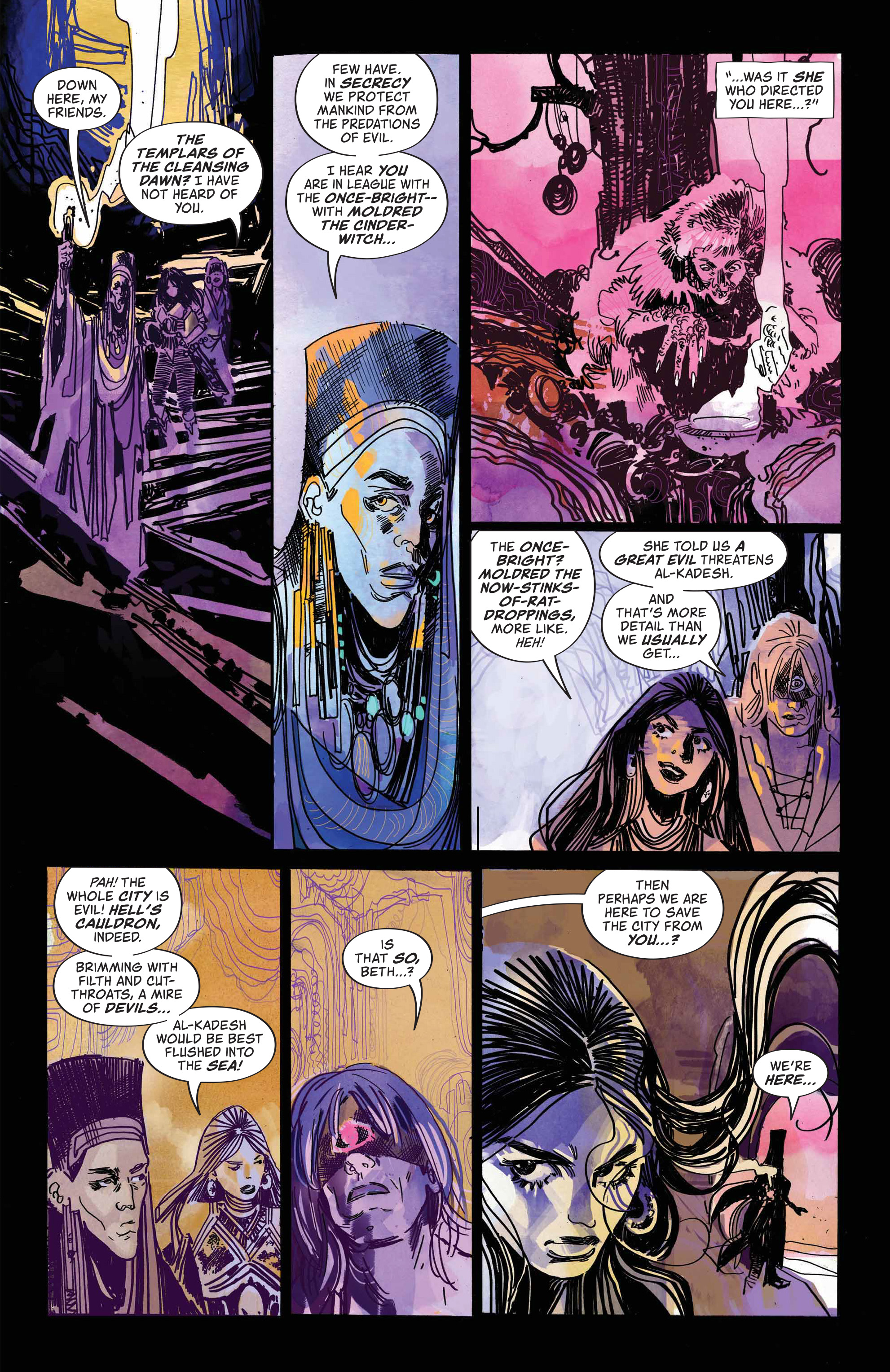 Read online Black Beth: Vengeance be thy name comic -  Issue # TPB - 52