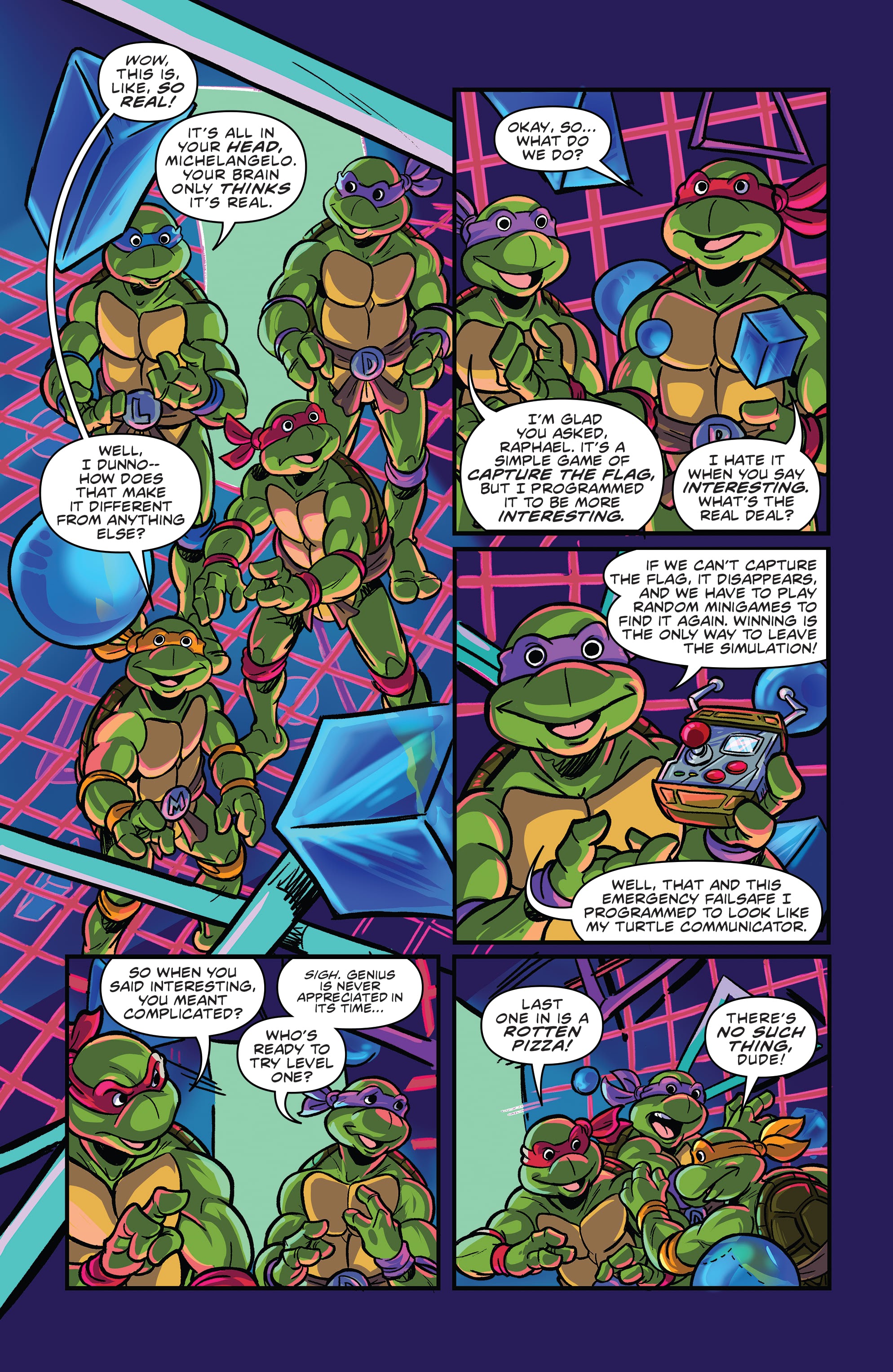 Read online Teenage Mutant Ninja Turtles: Saturday Morning Adventures comic -  Issue #1 - 6
