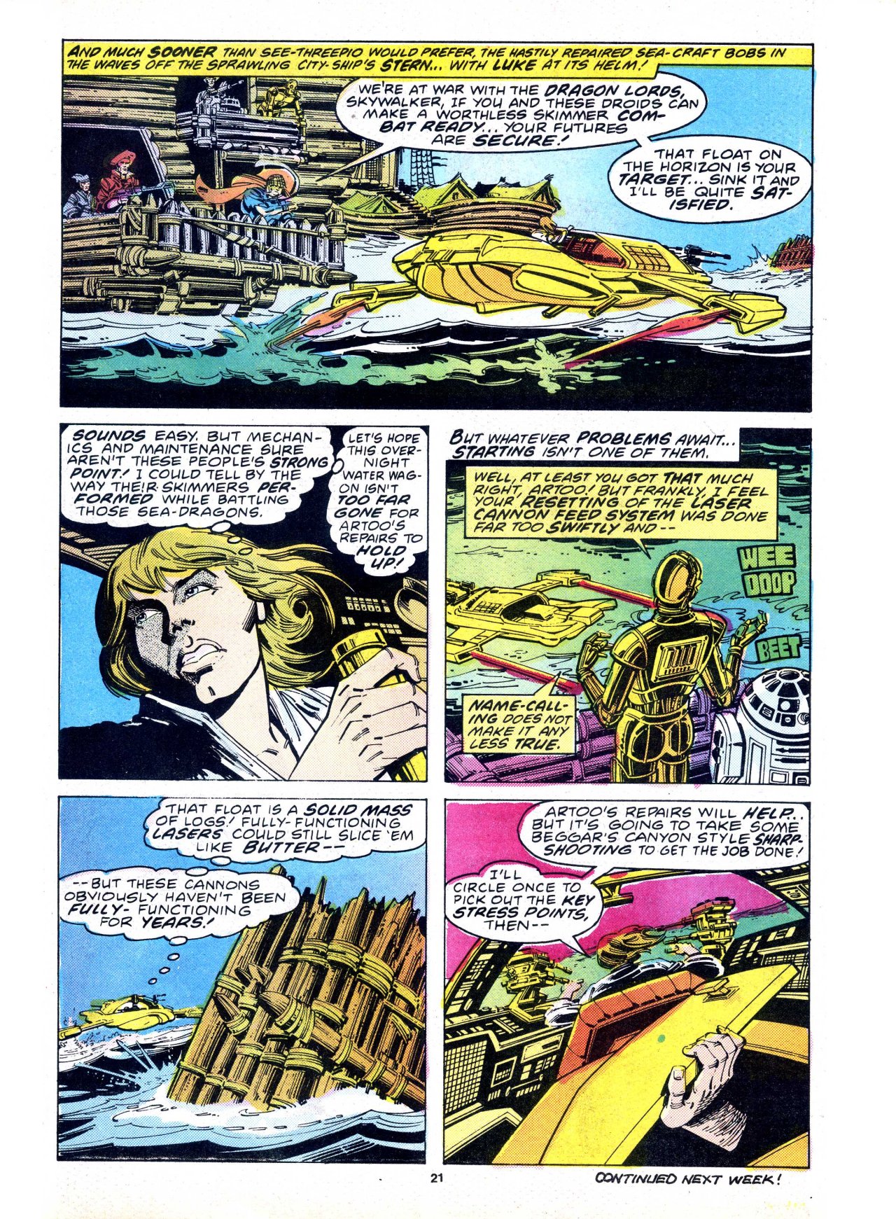 Read online Return of the Jedi comic -  Issue #29 - 21