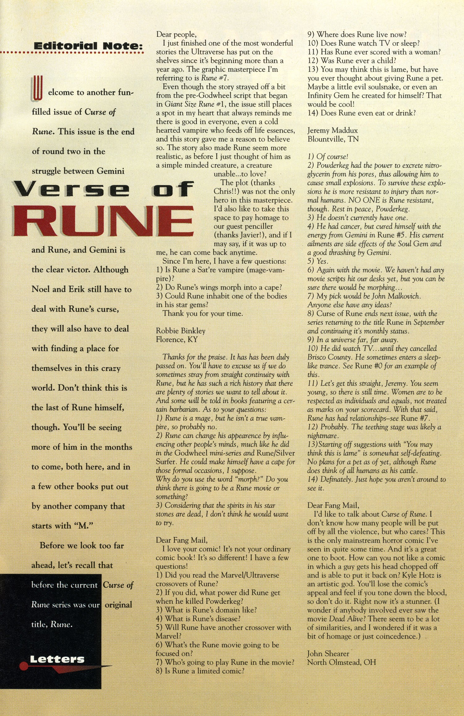 Read online Curse of Rune comic -  Issue #3 - 32