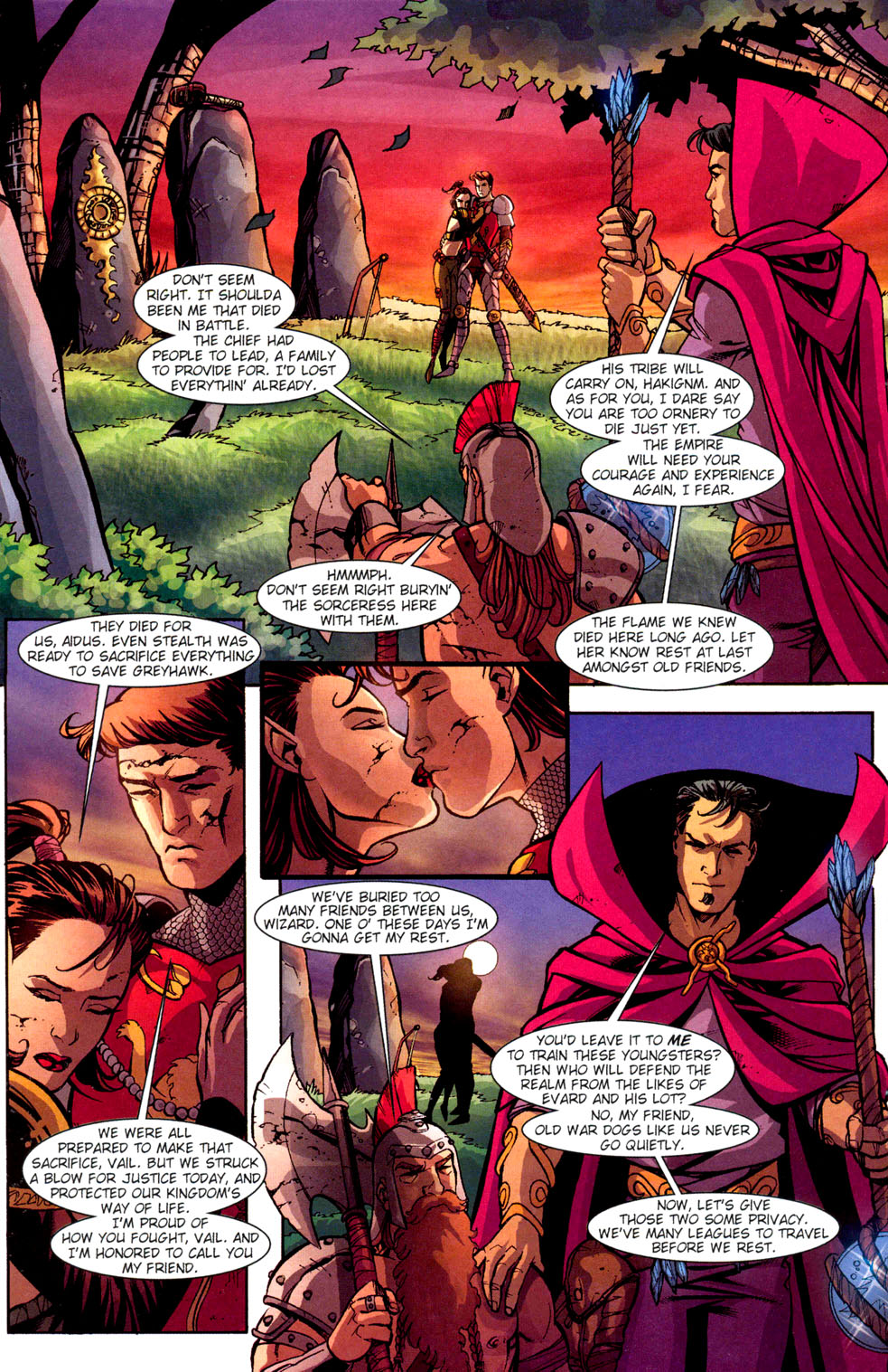 Read online Dungeons & Dragons: Tempests Gate comic -  Issue #4 - 24