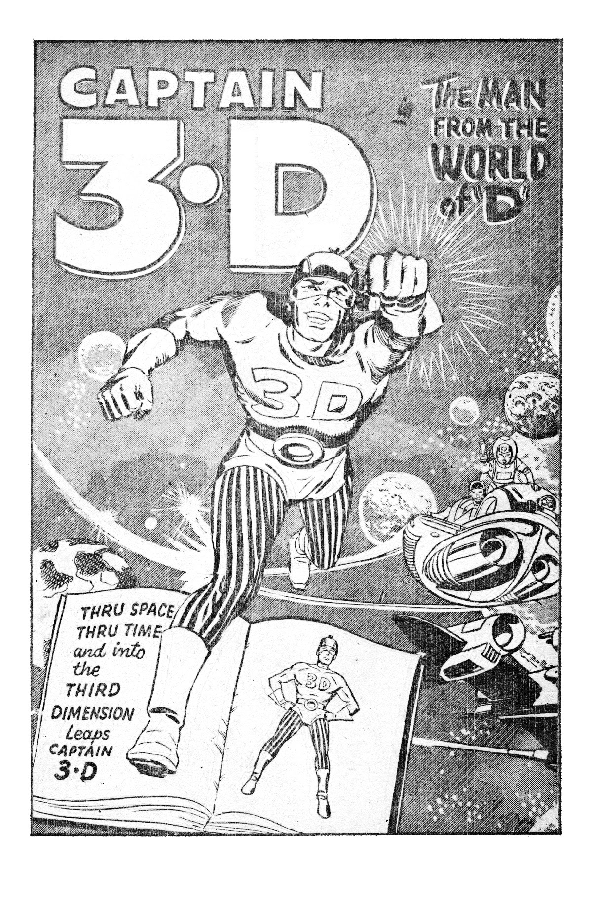 Read online Captain 3-D comic -  Issue # Full - 4