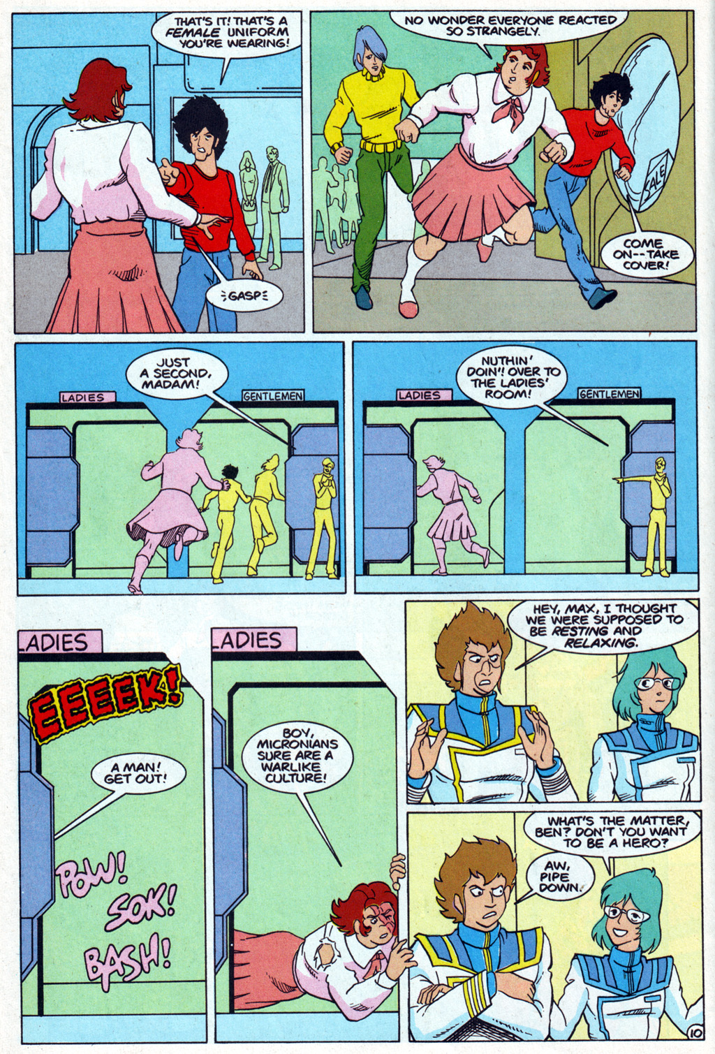 Read online Robotech The Macross Saga comic -  Issue #13 - 12