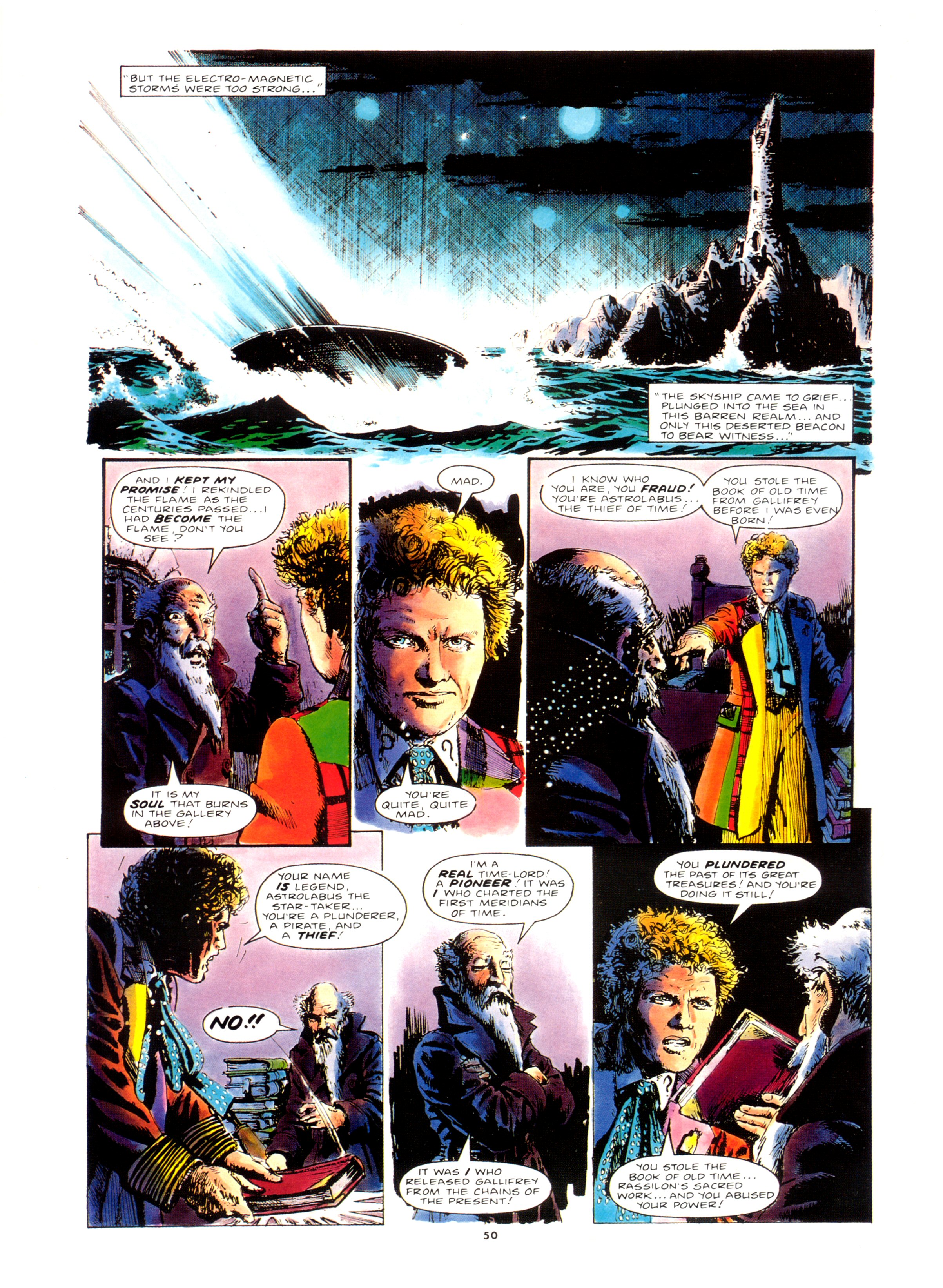 Read online Doctor Who Graphic Novel Voyager comic -  Issue # TPB - 49
