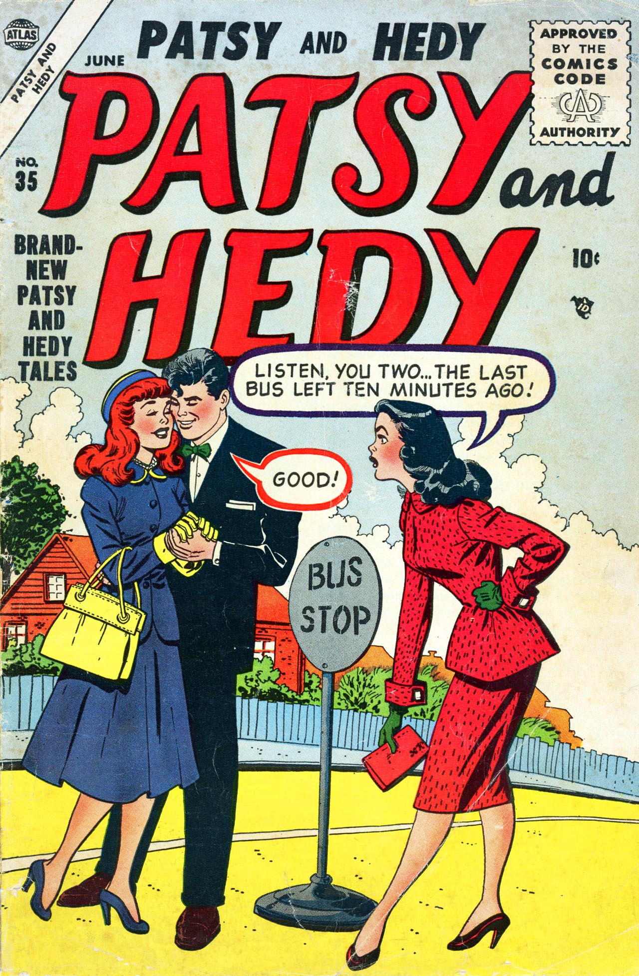 Read online Patsy and Hedy comic -  Issue #35 - 1