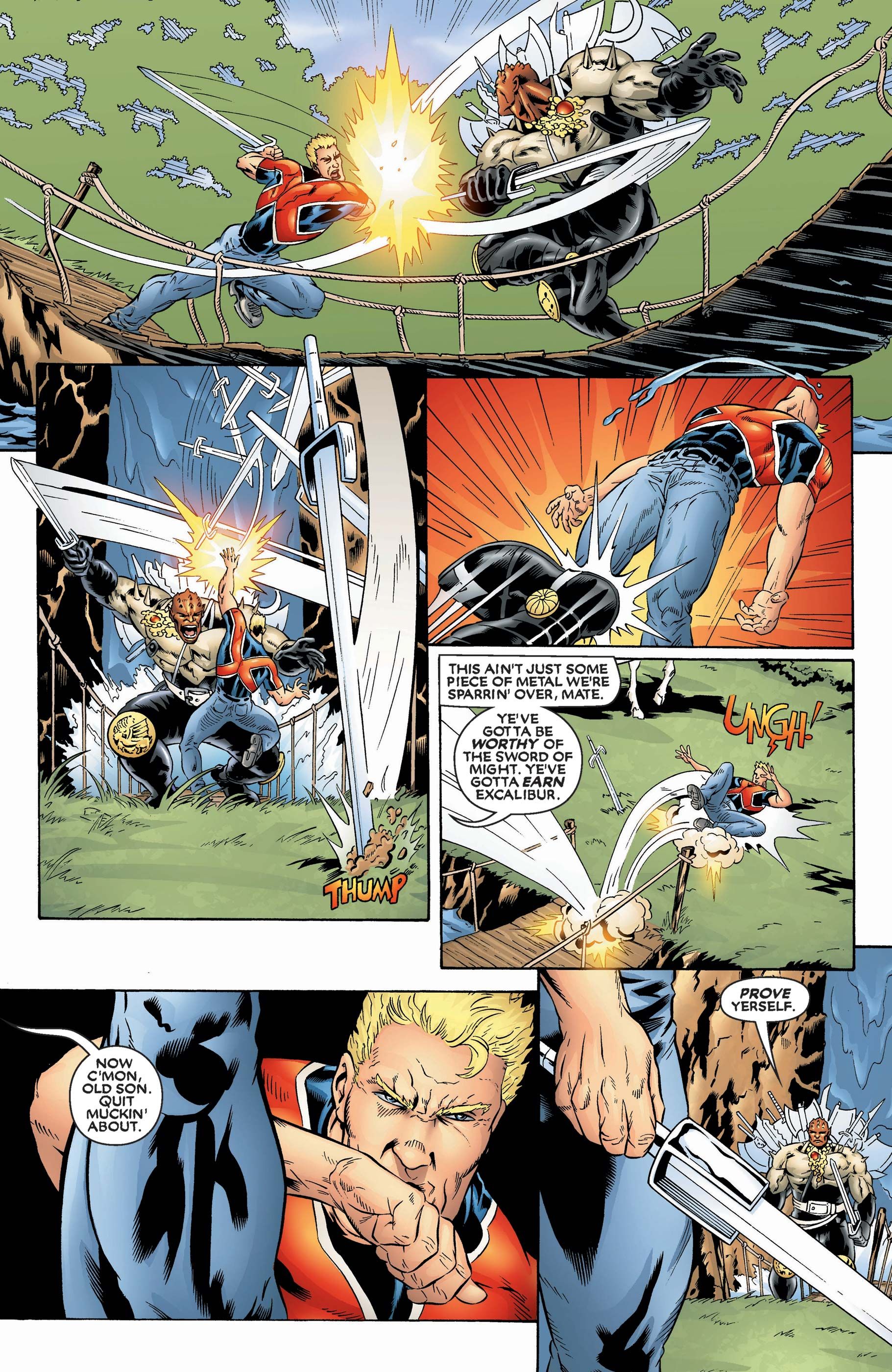 Read online Excalibur (2001) comic -  Issue #2 - 17