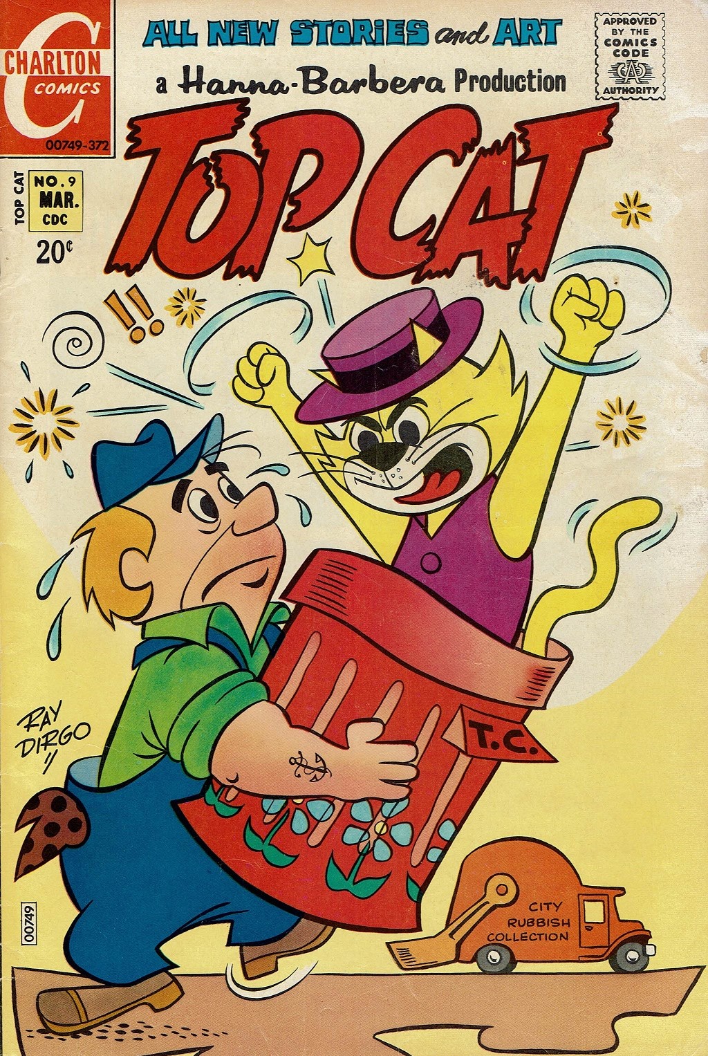 Read online Top Cat (1970) comic -  Issue #9 - 1