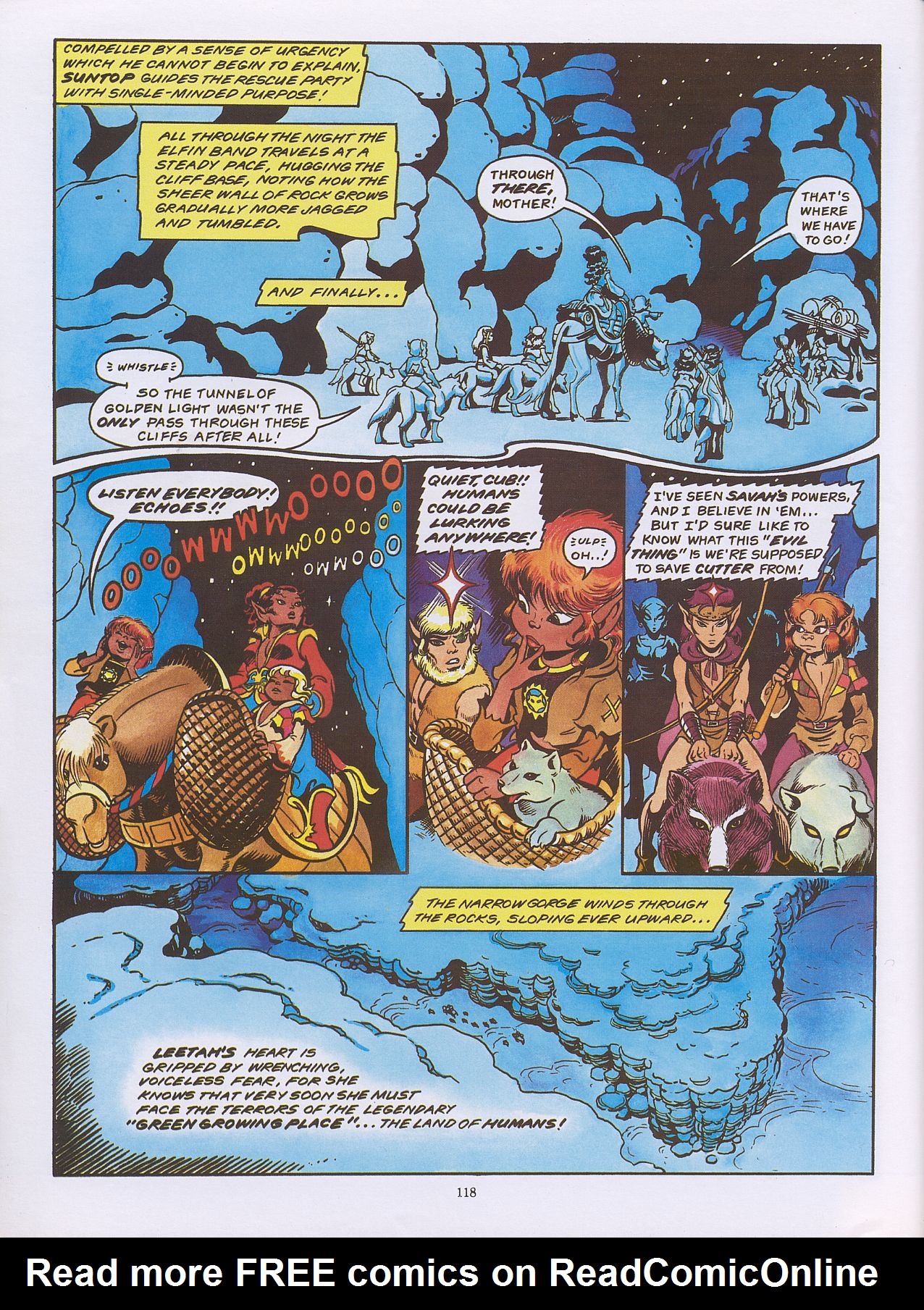 Read online ElfQuest (Starblaze Edition) comic -  Issue # TPB 2 - 128
