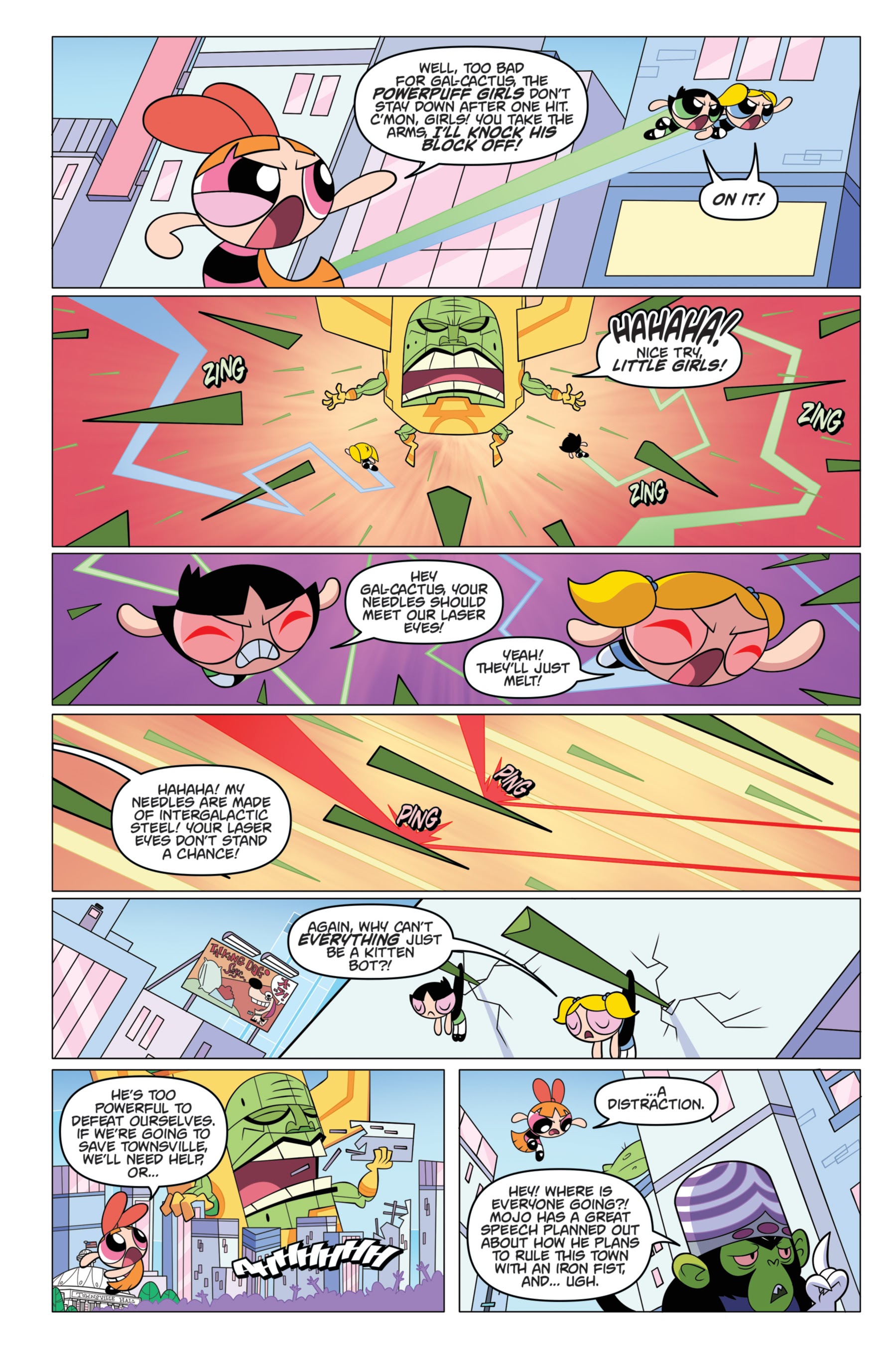 Read online The Powerpuff Girls: Bureau of Bad comic -  Issue # _TPB - 66