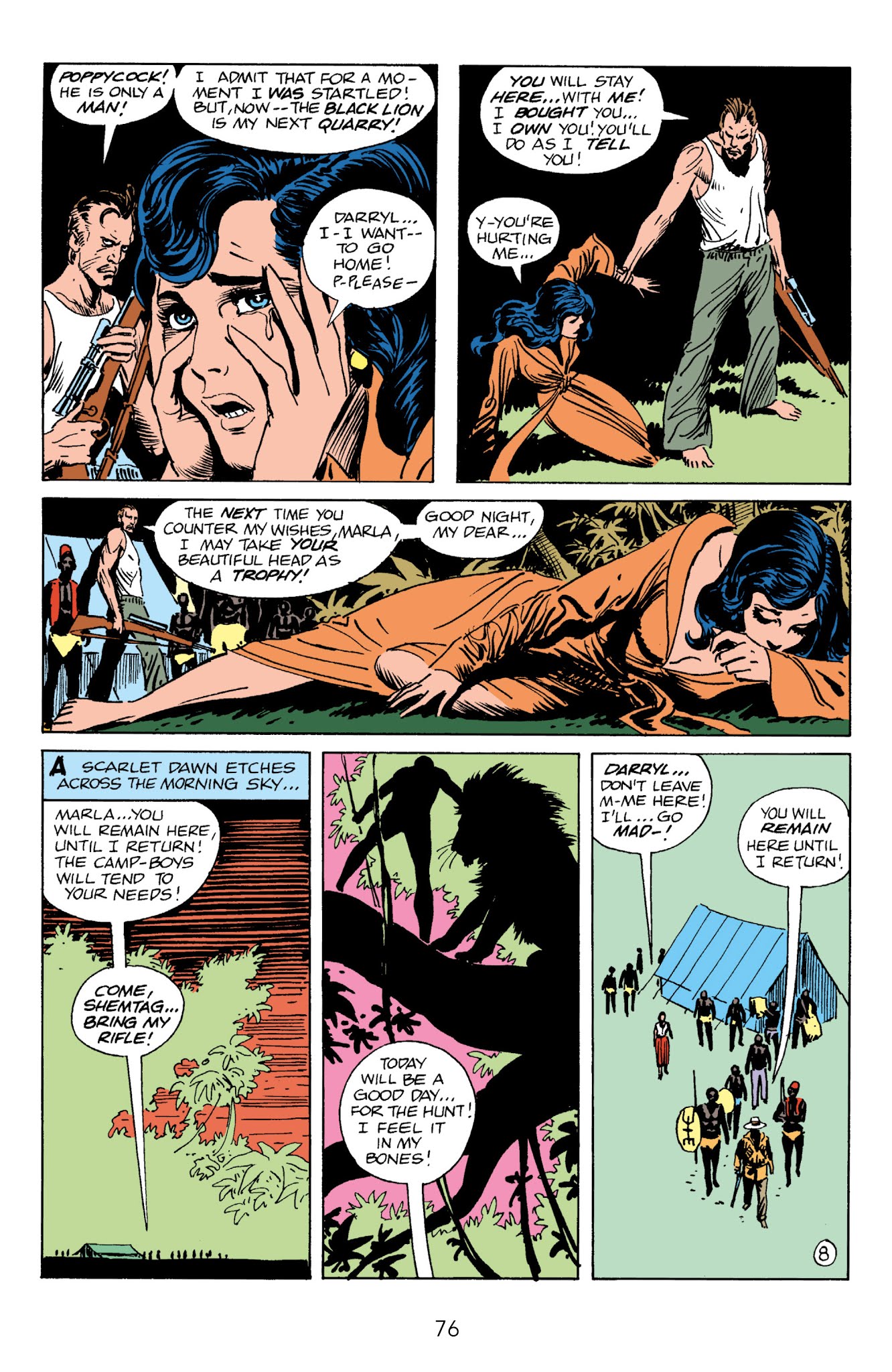 Read online Edgar Rice Burroughs' Tarzan The Joe Kubert Years comic -  Issue # TPB 2 (Part 1) - 76