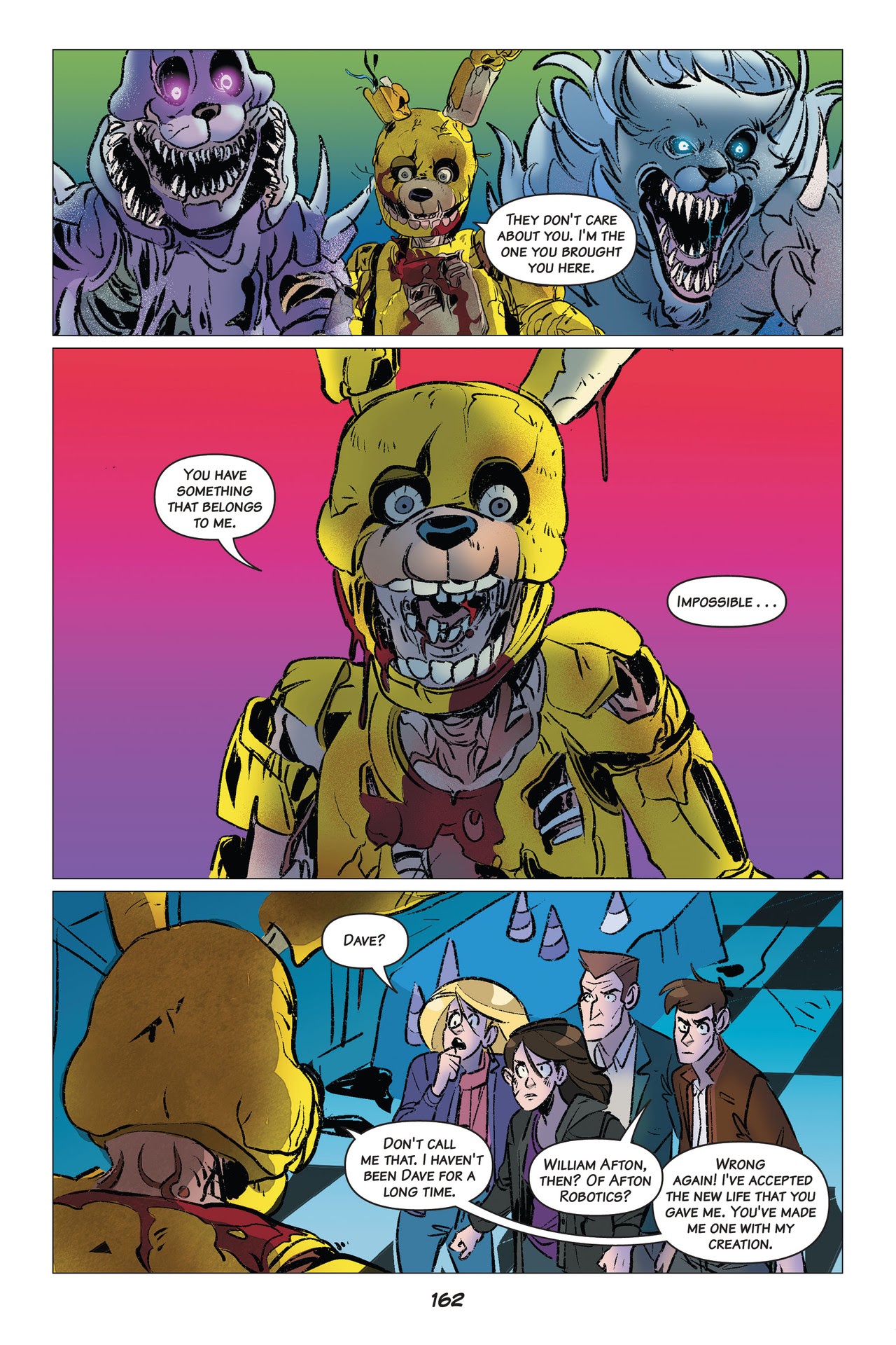 Read online Five Nights At Freddy's comic -  Issue # The Twisted Ones (Part 2) - 64