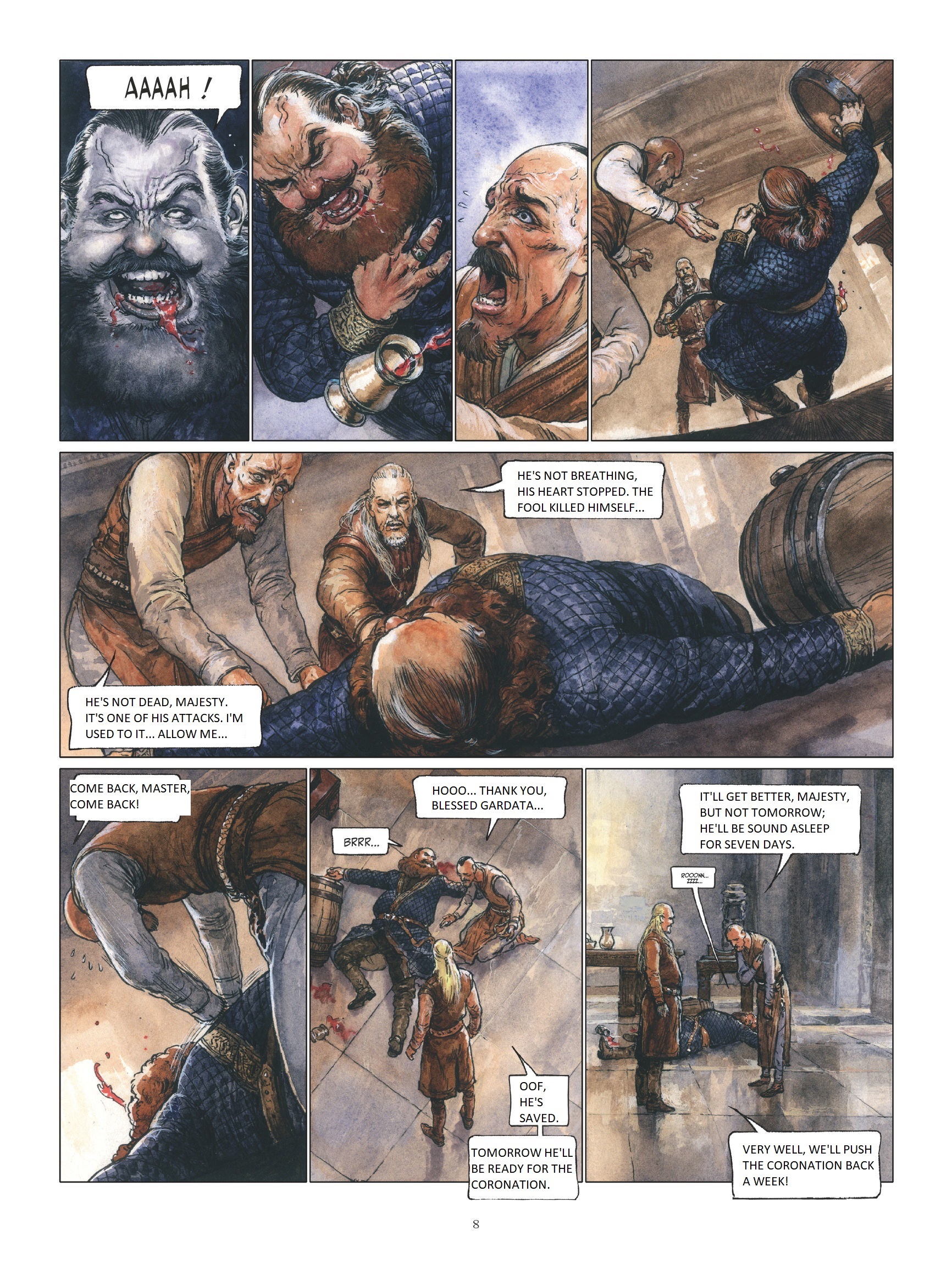 Read online Royal Blood comic -  Issue #4 - 10