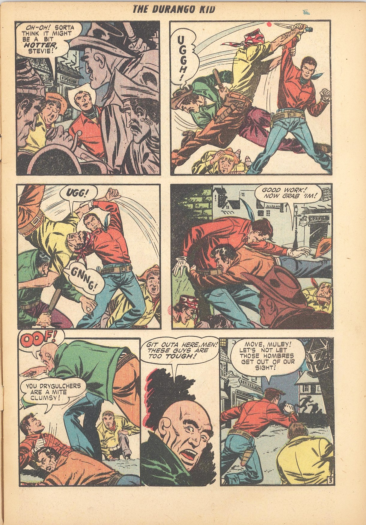 Read online Charles Starrett as The Durango Kid comic -  Issue #10 - 5