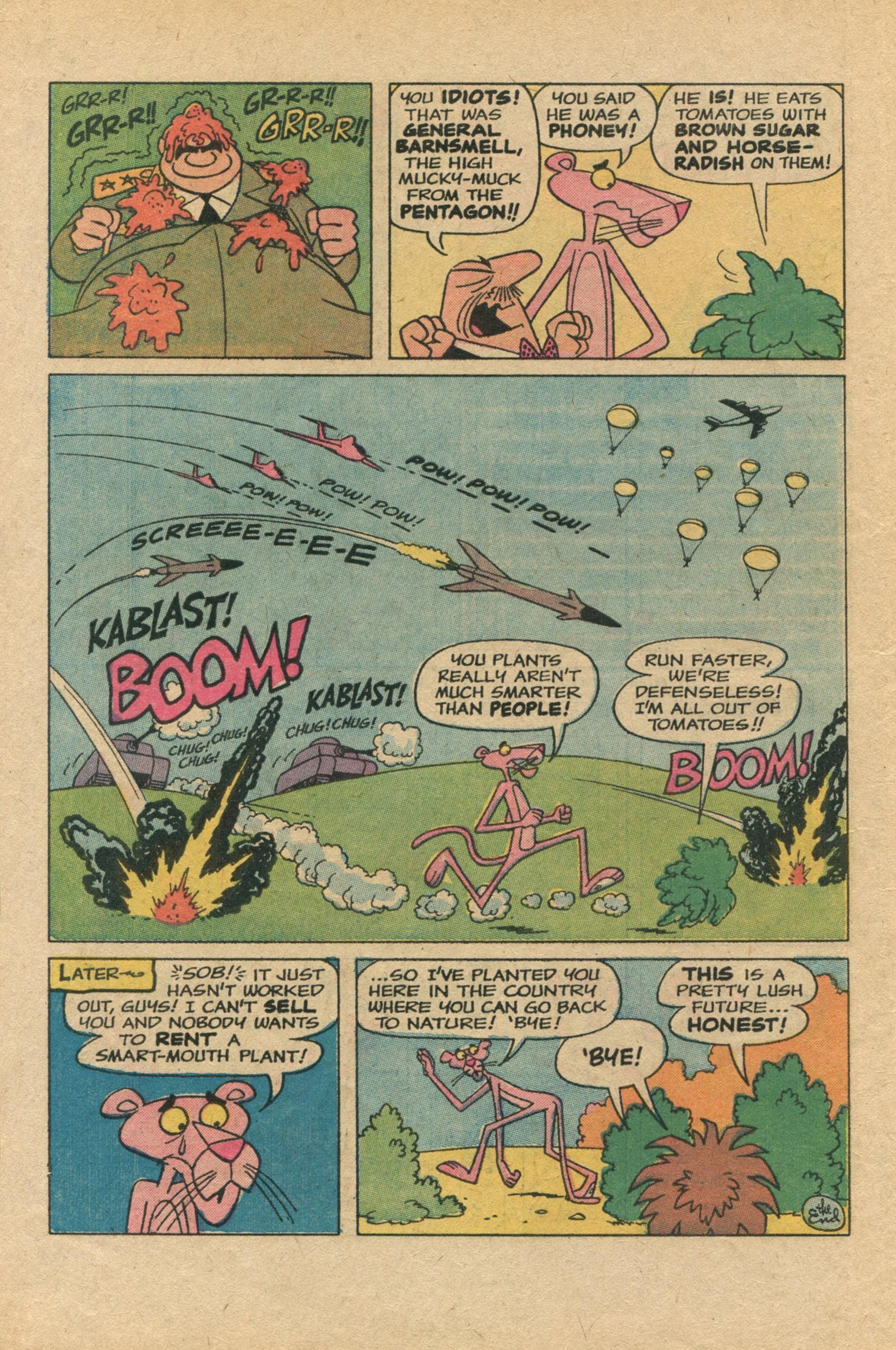 Read online The Pink Panther (1971) comic -  Issue #24 - 10