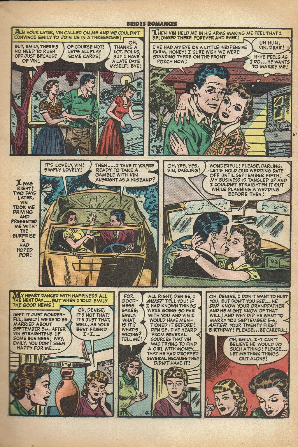 Read online Brides Romances comic -  Issue #8 - 15