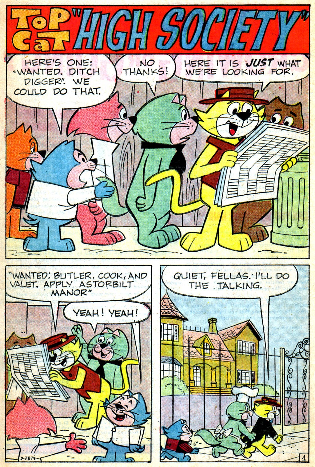 Read online Top Cat (1970) comic -  Issue #14 - 19