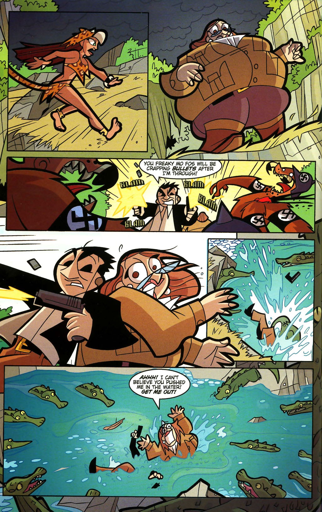 Read online Gun Fu: The Lost City comic -  Issue #3 - 12