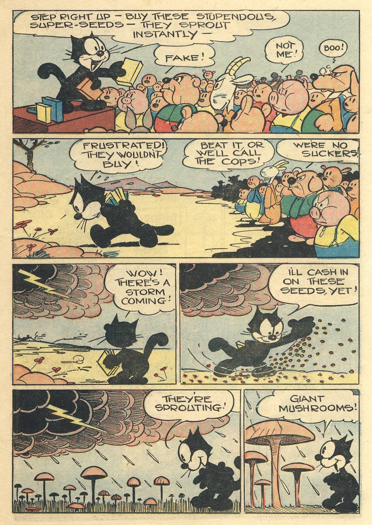 Read online Felix the Cat (1948) comic -  Issue #10 - 29