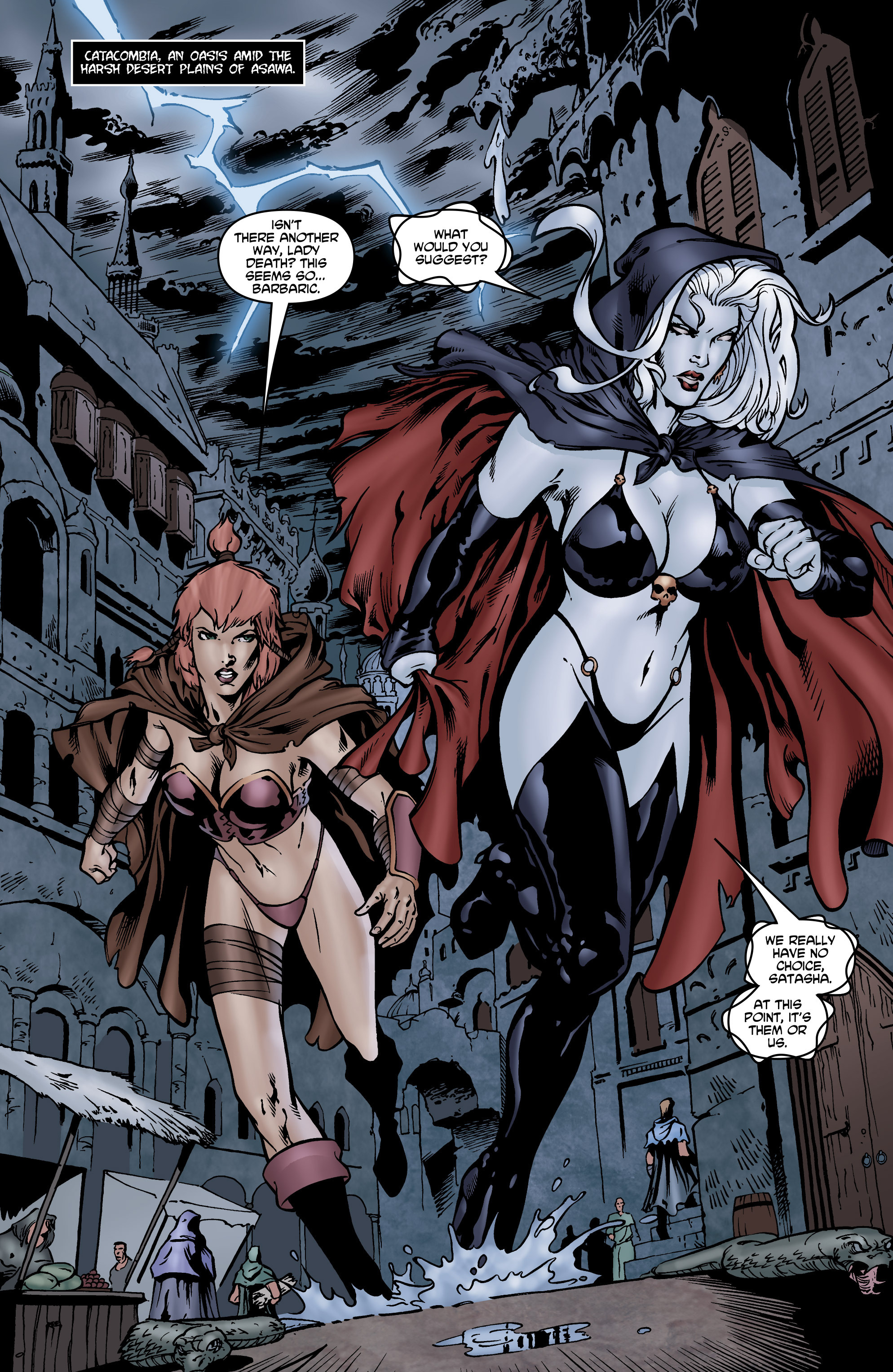 Read online Lady Death Origins comic -  Issue #7 - 3