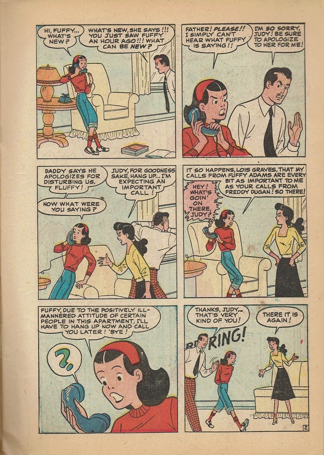 Read online Junior Miss (1947) comic -  Issue #38 - 21