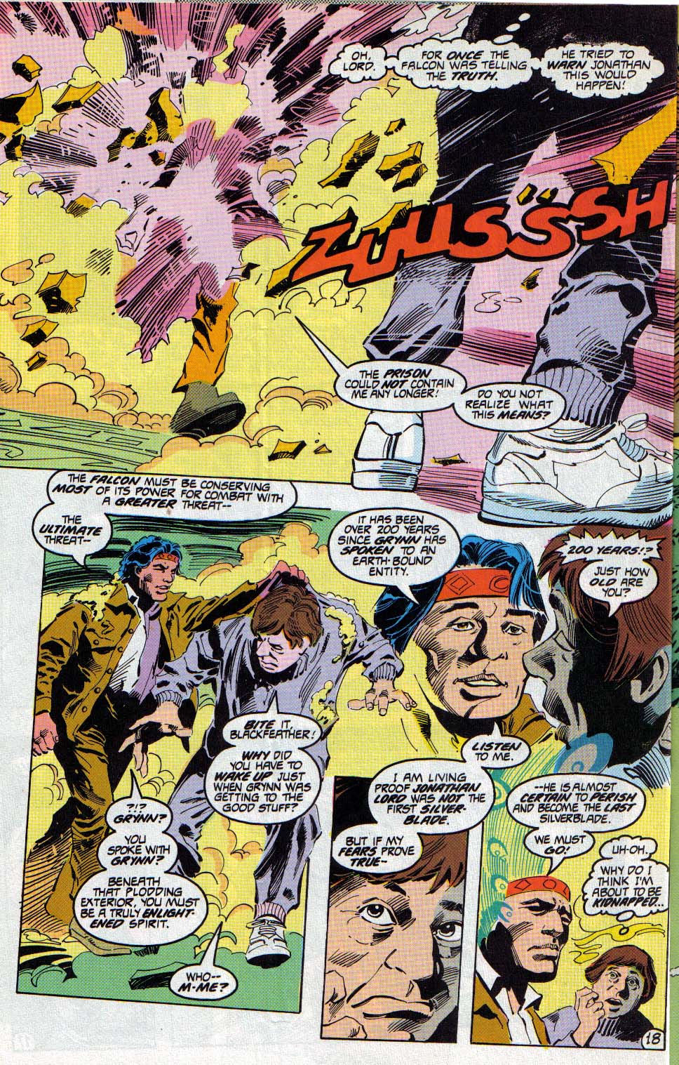 Read online Silverblade comic -  Issue #6 - 19