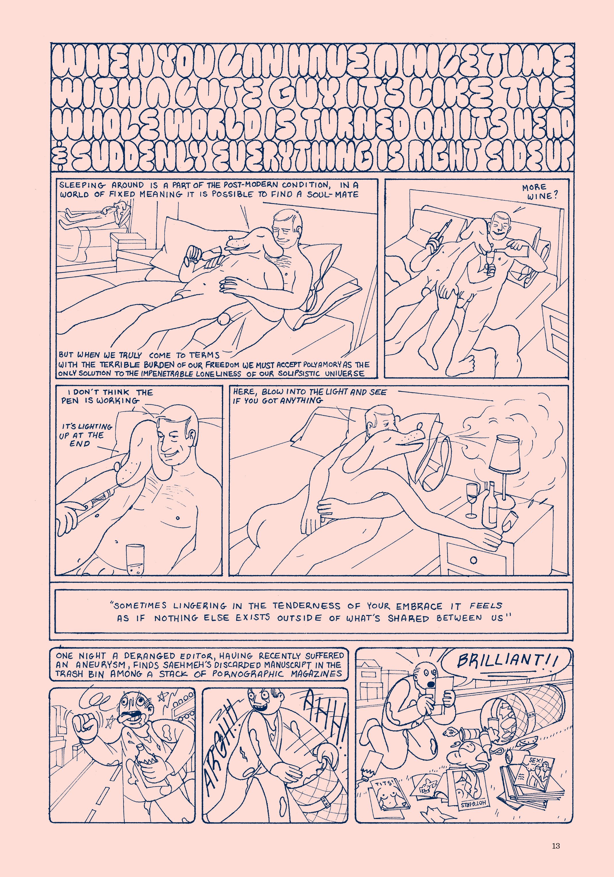 Read online Now: The New Comics Anthology comic -  Issue #8 - 14