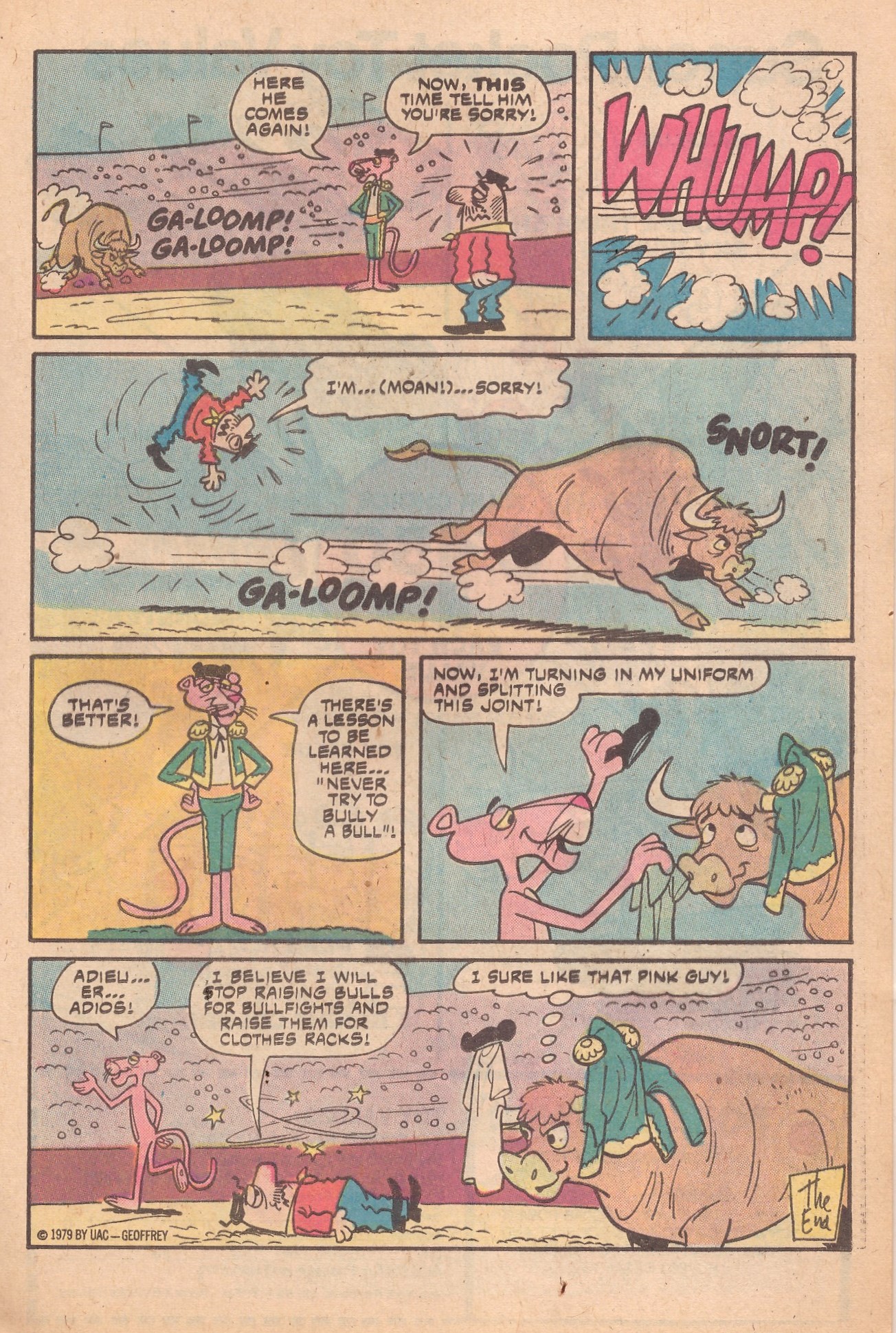 Read online The Pink Panther (1971) comic -  Issue #67 - 21