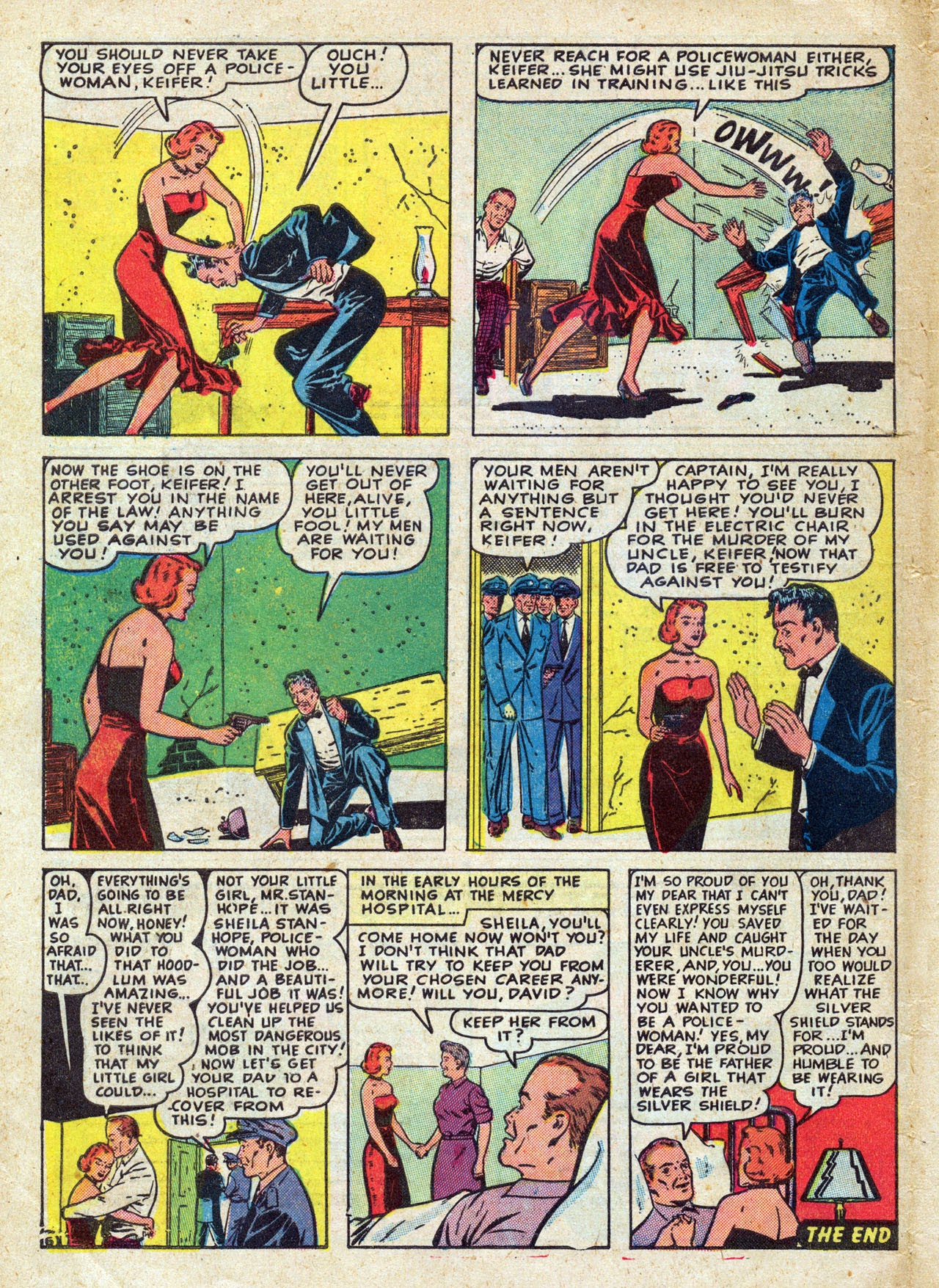 Read online Girl Comics (1949) comic -  Issue #7 - 32