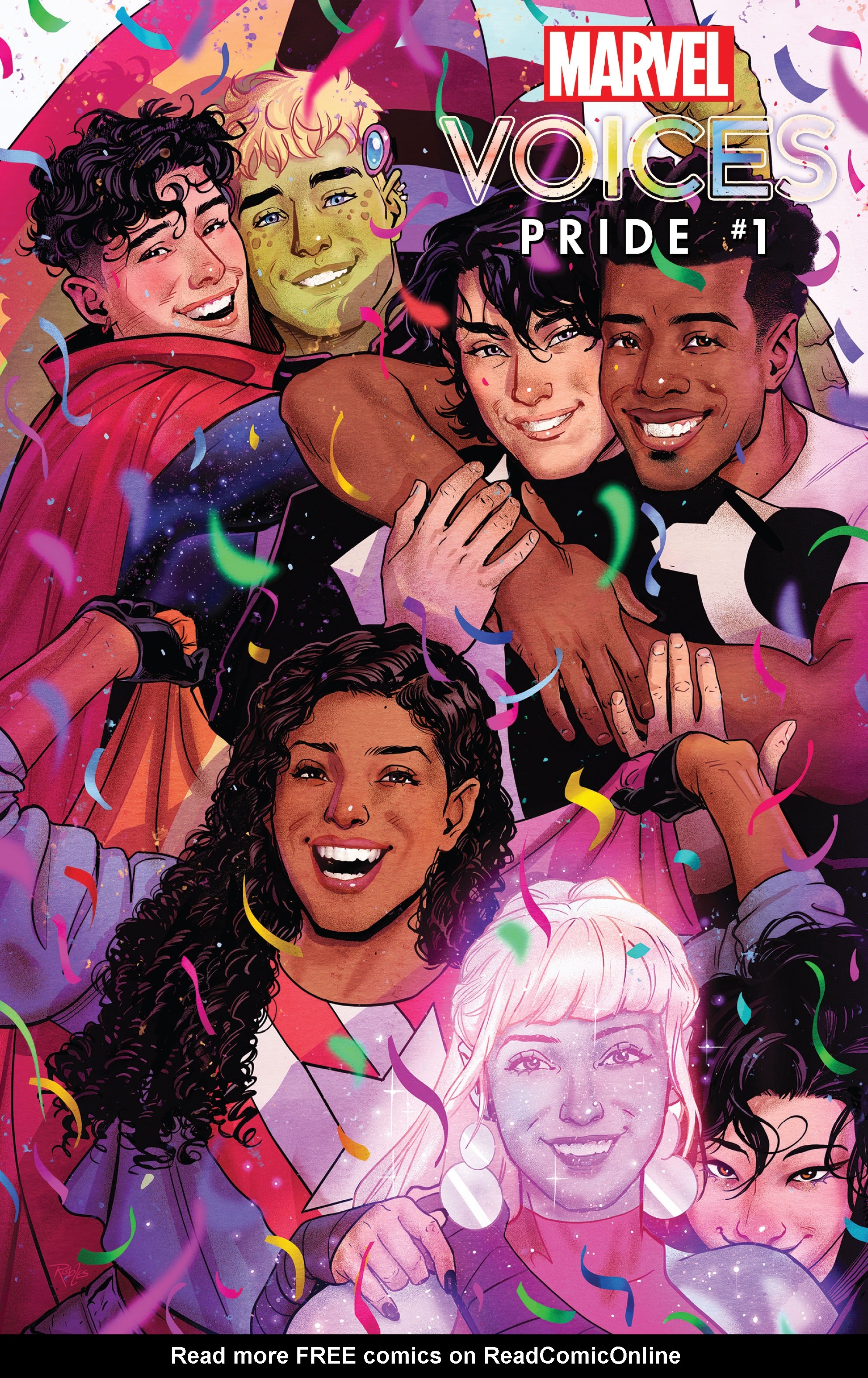 Read online Marvel's Voices: Pride (2022) comic -  Issue # Full - 1