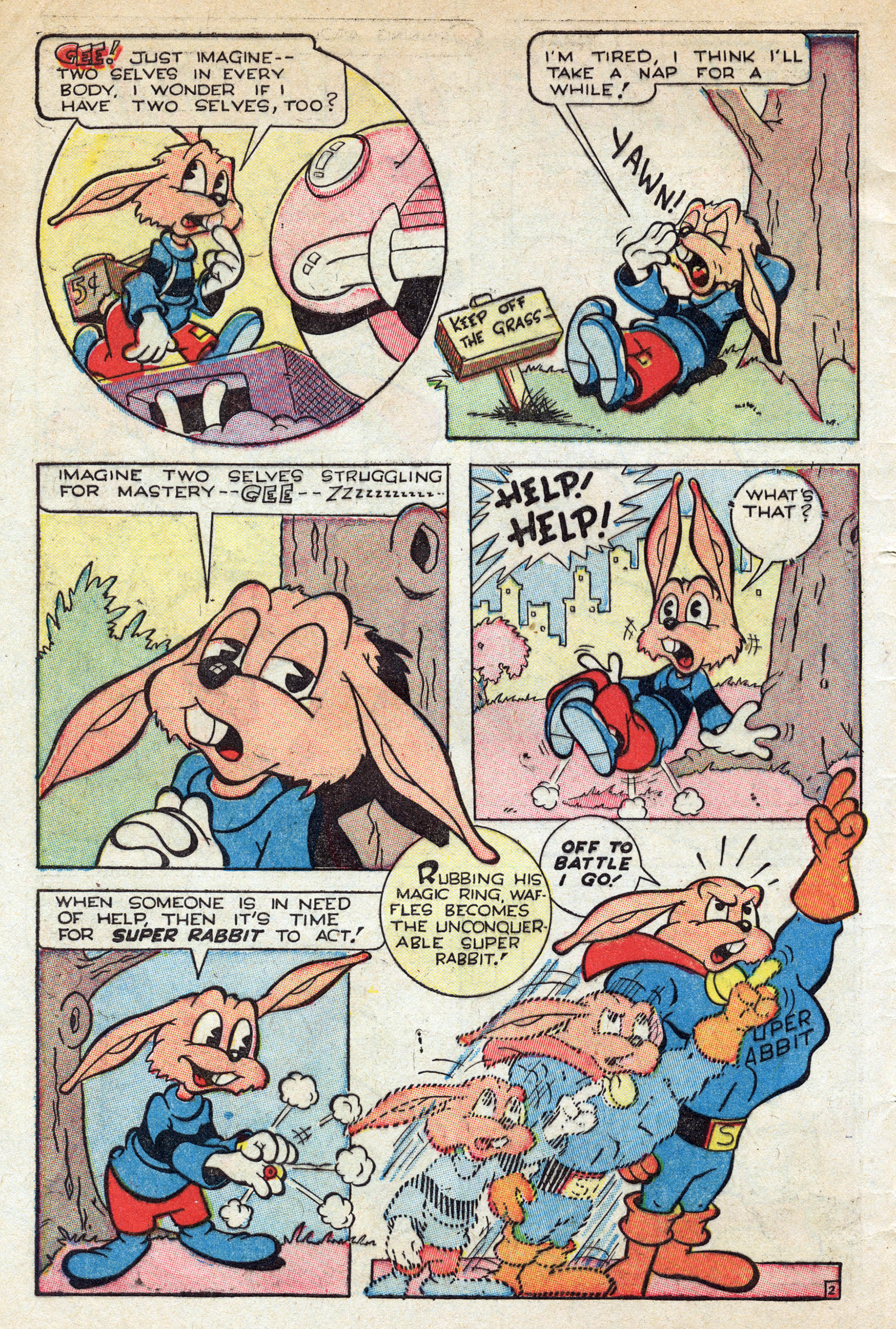 Read online Super Rabbit comic -  Issue #7 - 4
